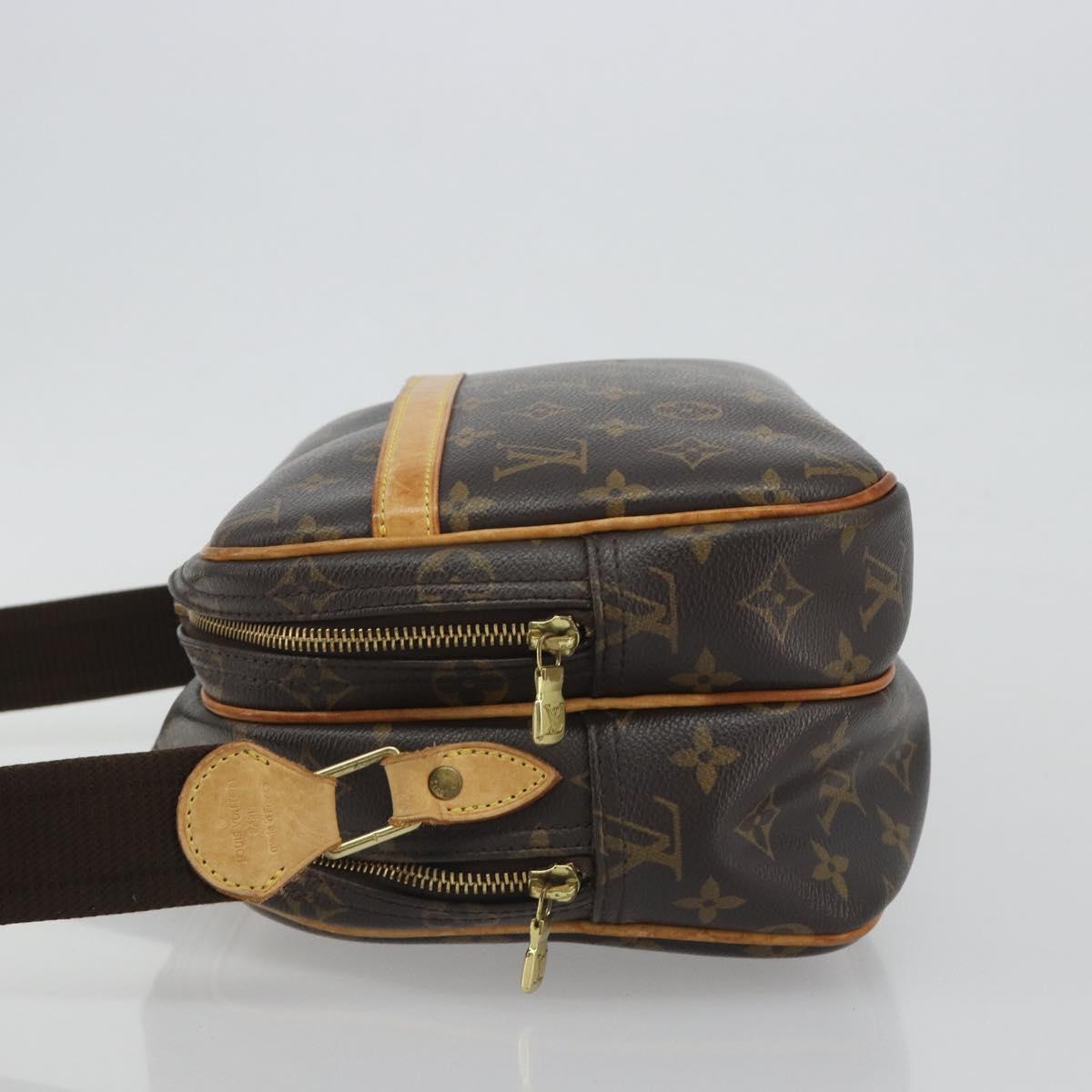 LOUIS VUITTON Monogram Reporter PM Shoulder Bag M45254 LV Auth 194081A