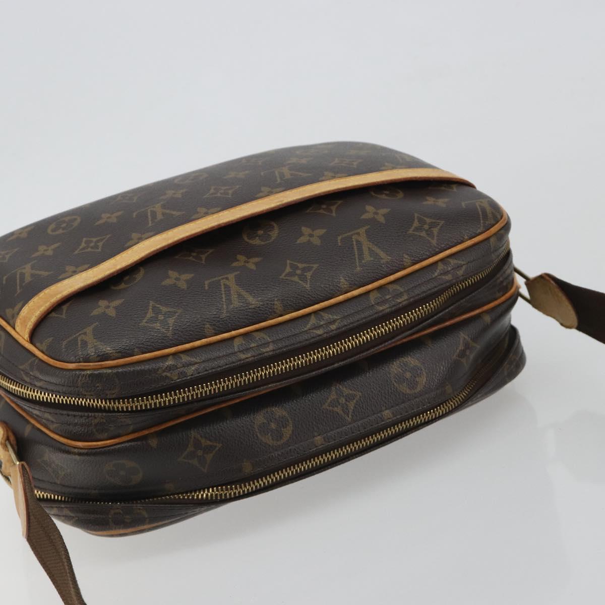 LOUIS VUITTON Monogram Reporter PM Shoulder Bag M45254 LV Auth 194081A