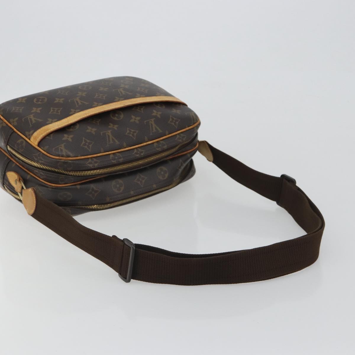 LOUIS VUITTON Monogram Reporter PM Shoulder Bag M45254 LV Auth 194081A