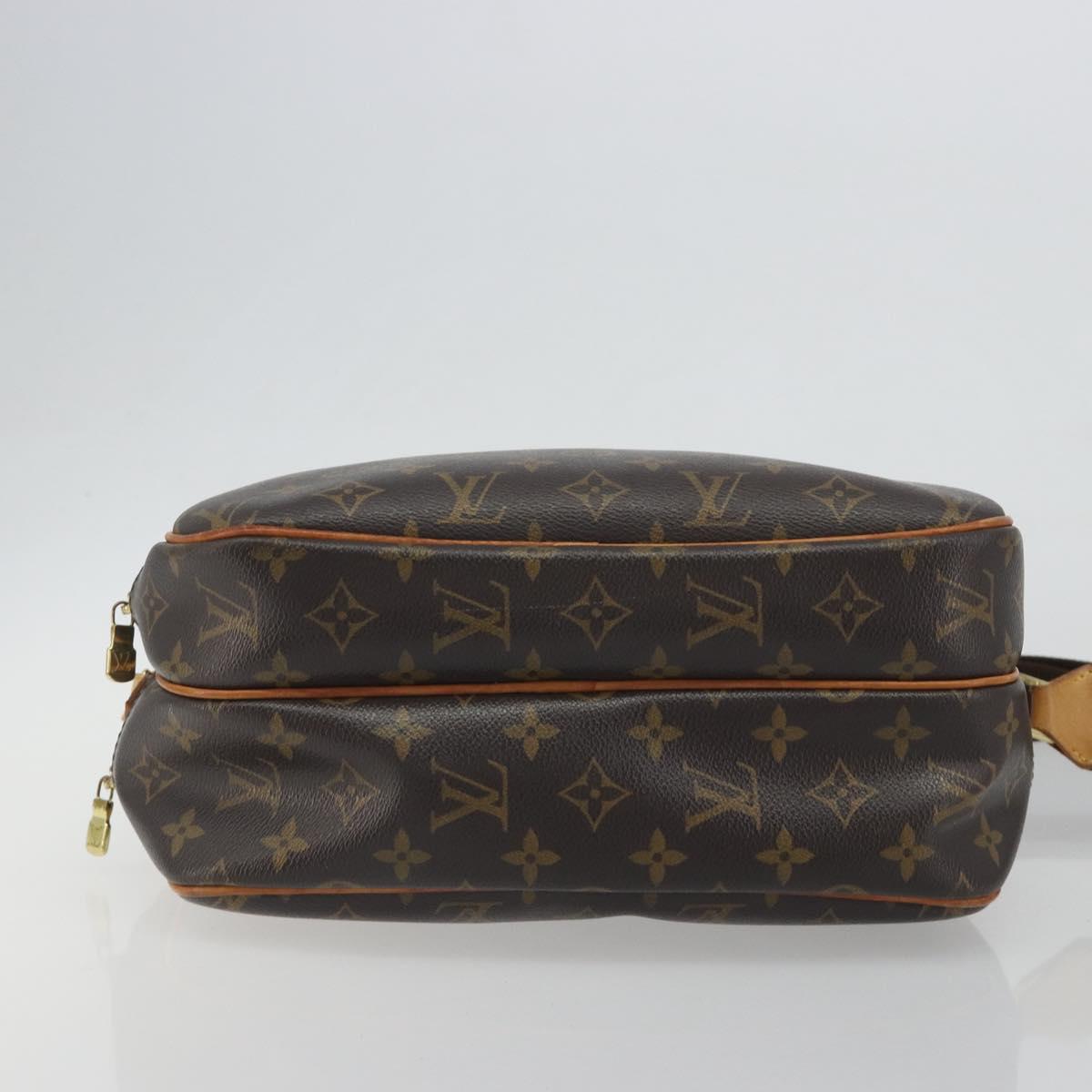 LOUIS VUITTON Monogram Reporter PM Shoulder Bag M45254 LV Auth 194081A