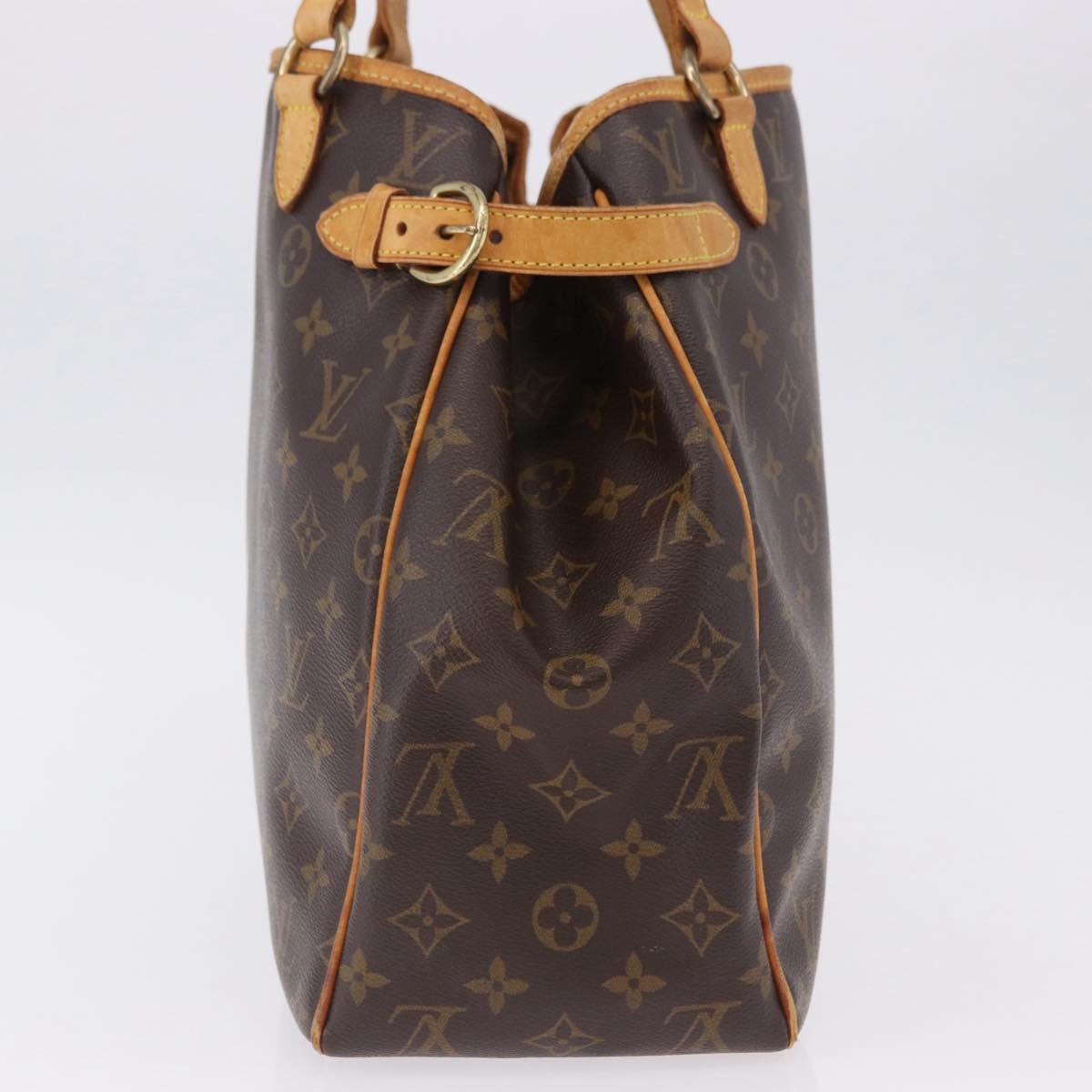 LOUIS VUITTON Monogram Batignolles Vertical Tote Bag M51153 LV Auth 194089