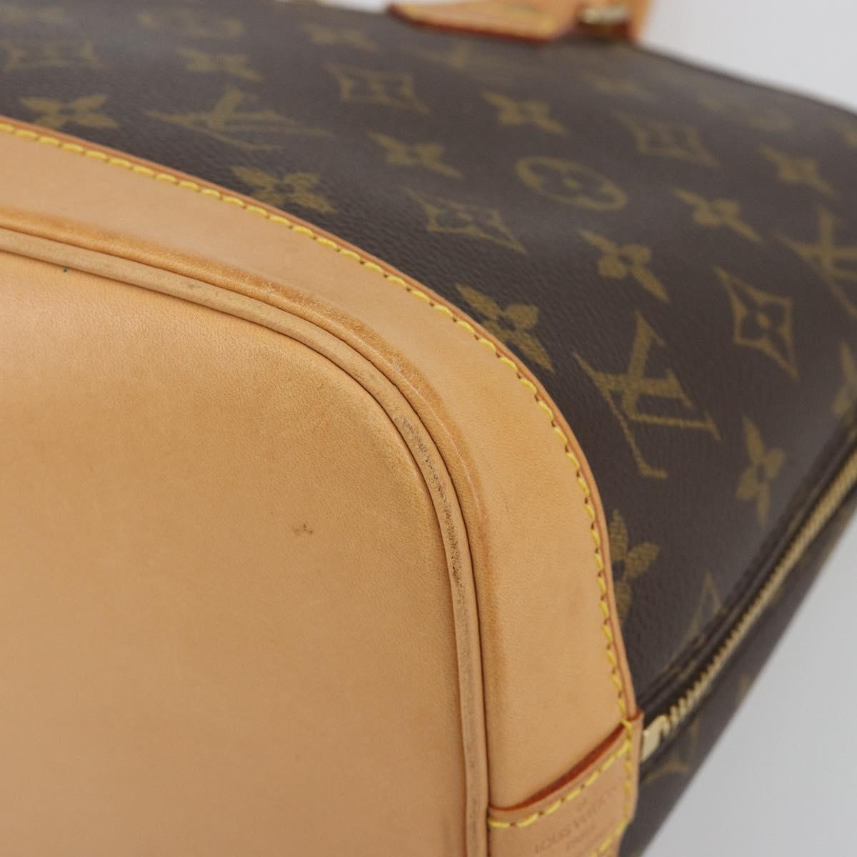LOUIS VUITTON Monogram Alma Hand Bag M51130 LV Auth 194103SAV