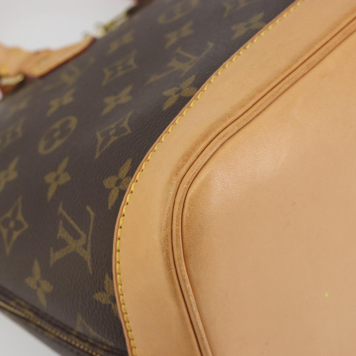 LOUIS VUITTON Monogram Alma Hand Bag M51130 LV Auth 194103SAV