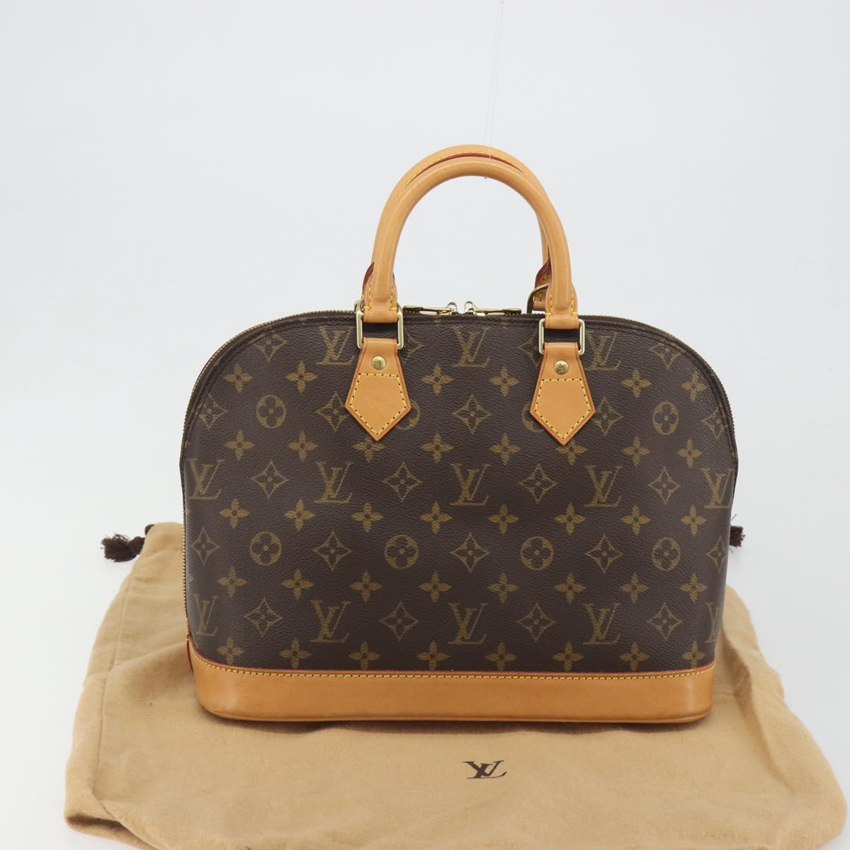 LOUIS VUITTON Monogram Alma Hand Bag M51130 LV Auth 194103SAV