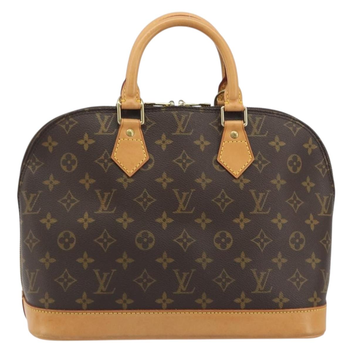 LOUIS VUITTON Monogram Alma Hand Bag M51130 LV Auth 194103SAV