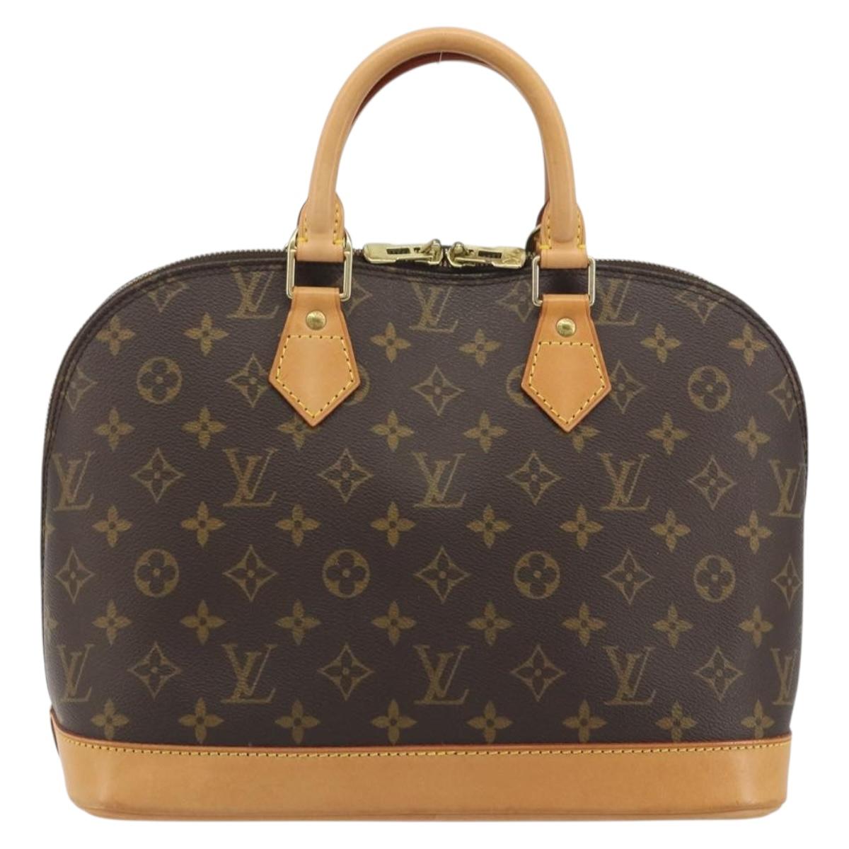 LOUIS VUITTON Monogram Alma Hand Bag M51130 LV Auth 194103SAV
