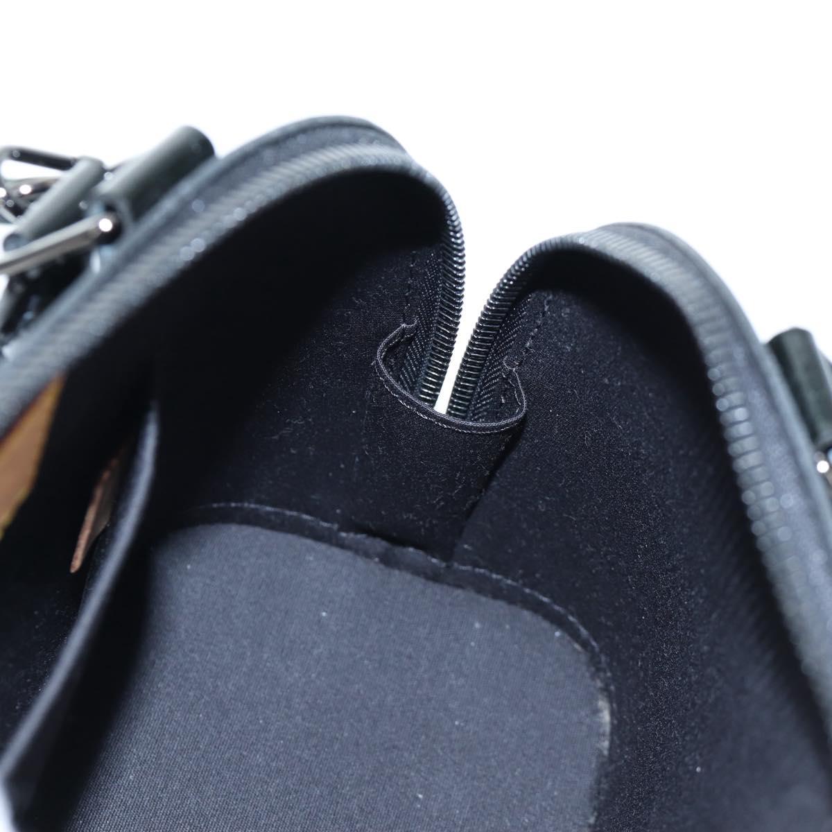 LOUIS VUITTON Monogram Vernis Alma BB Hand Bag Noir Manetic M90063 Auth 194104SM