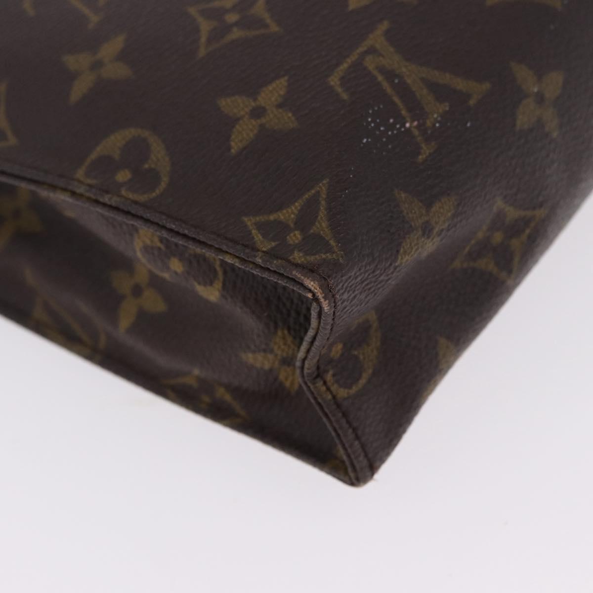 LOUIS VUITTON Monogram Poche Toilette 26 Pouch M47542 LV Auth 194124