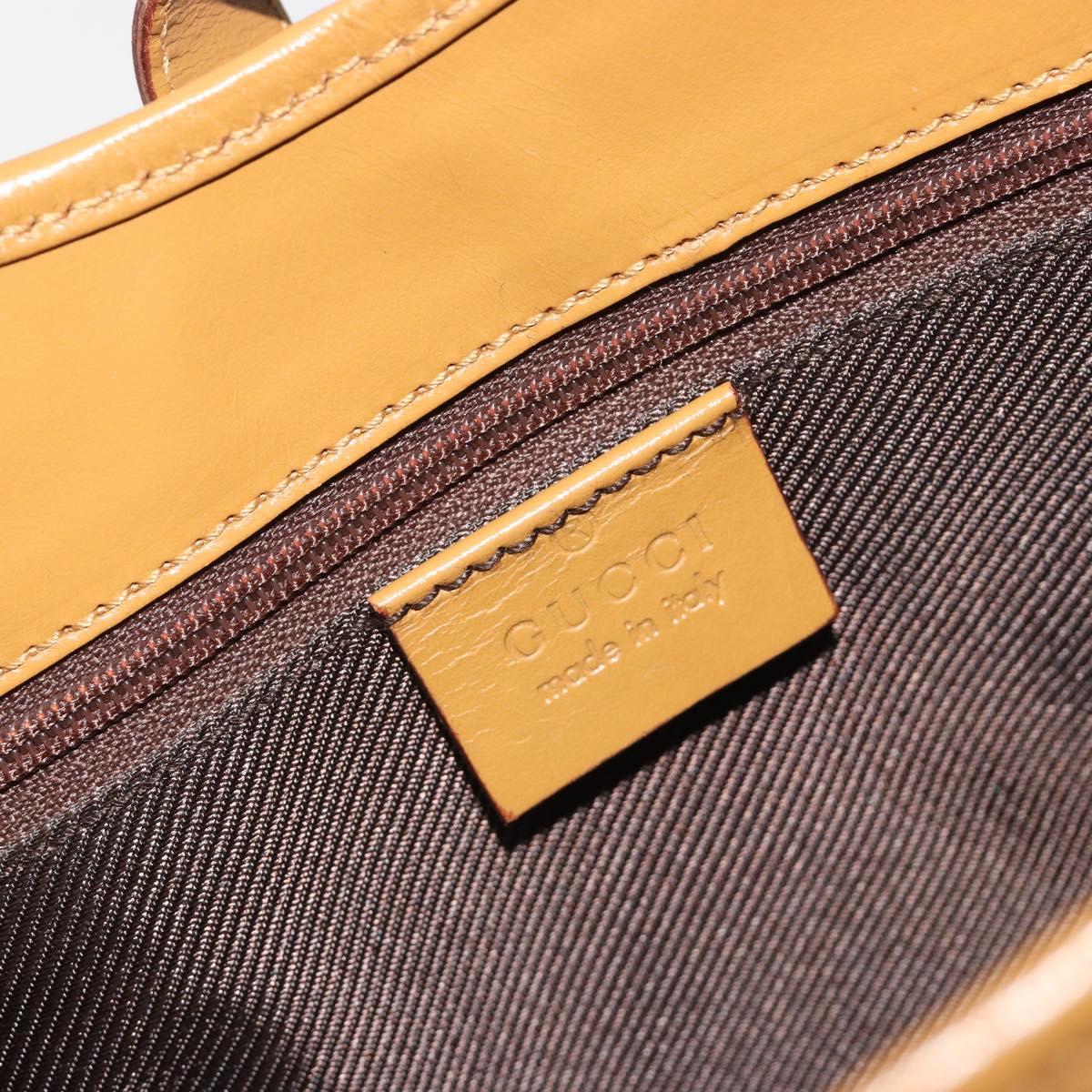 GUCCI GG Canvas Jackie Shoulder Bag Beige Gold 002 1067 1705 Auth 194125V