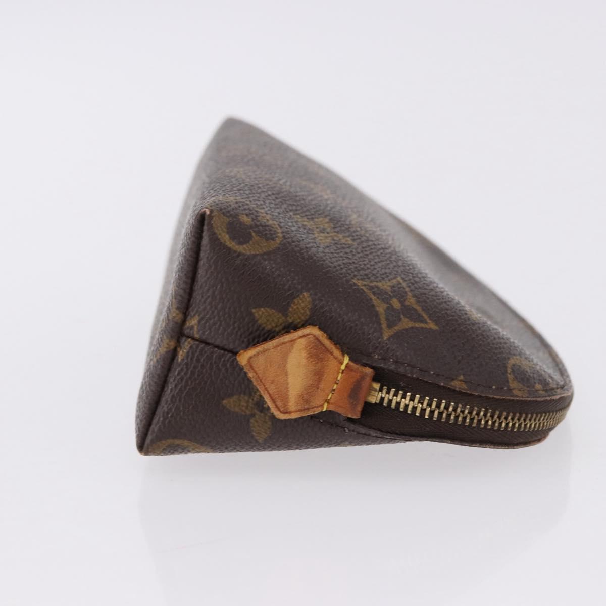 LOUIS VUITTON Monogram Pochette Cosmetic PM Cosmetic Pouch M47515 LV Auth 194126