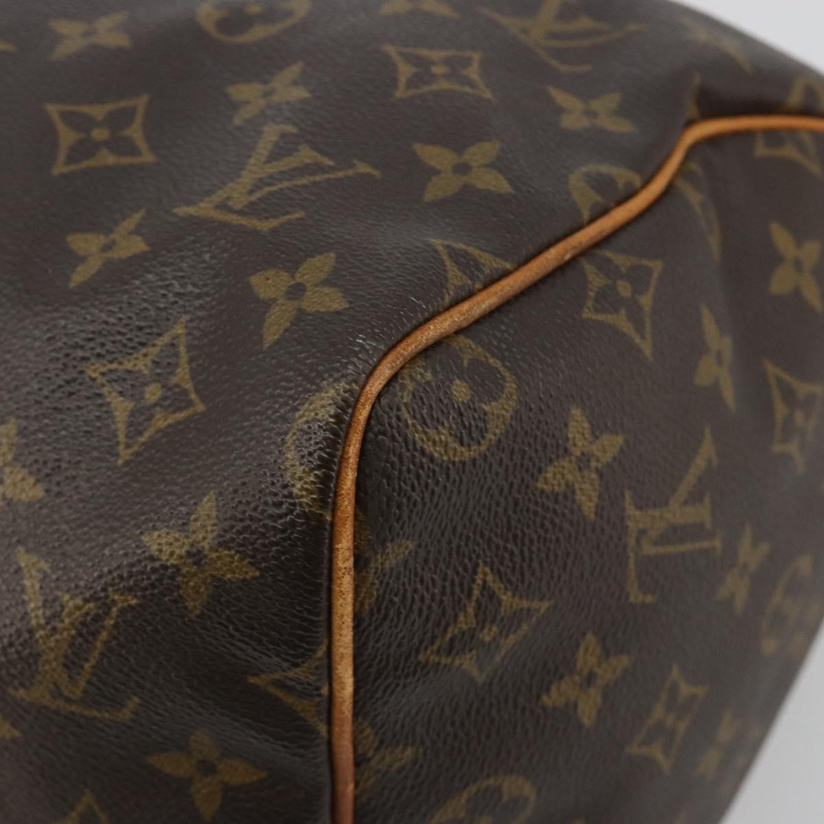 LOUIS VUITTON Monogram Speedy 30 Hand Bag M41526 LV Auth 194130A