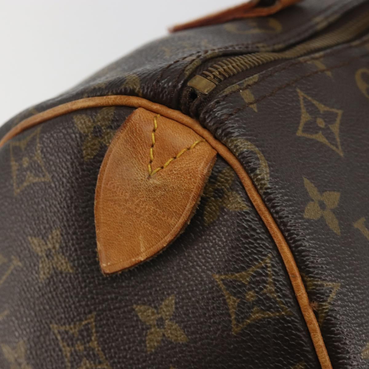 LOUIS VUITTON Monogram Speedy 30 Hand Bag M41526 LV Auth 194130A
