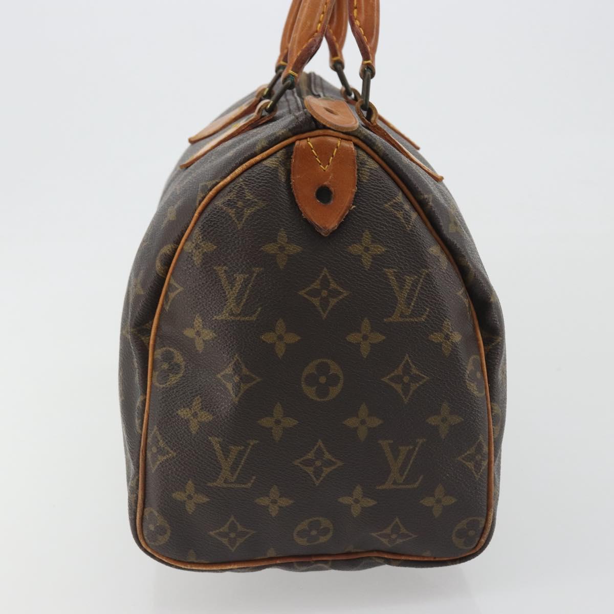 LOUIS VUITTON Monogram Speedy 30 Hand Bag M41526 LV Auth 194130A