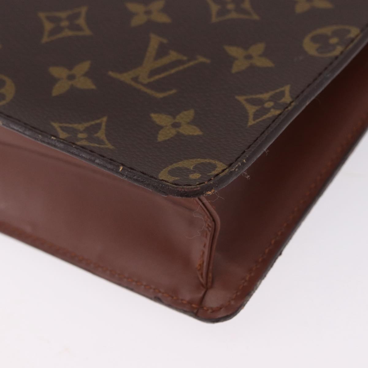 LOUIS VUITTON Monogram Pochette Homme Clutch Bag M51795 LV Auth 194132