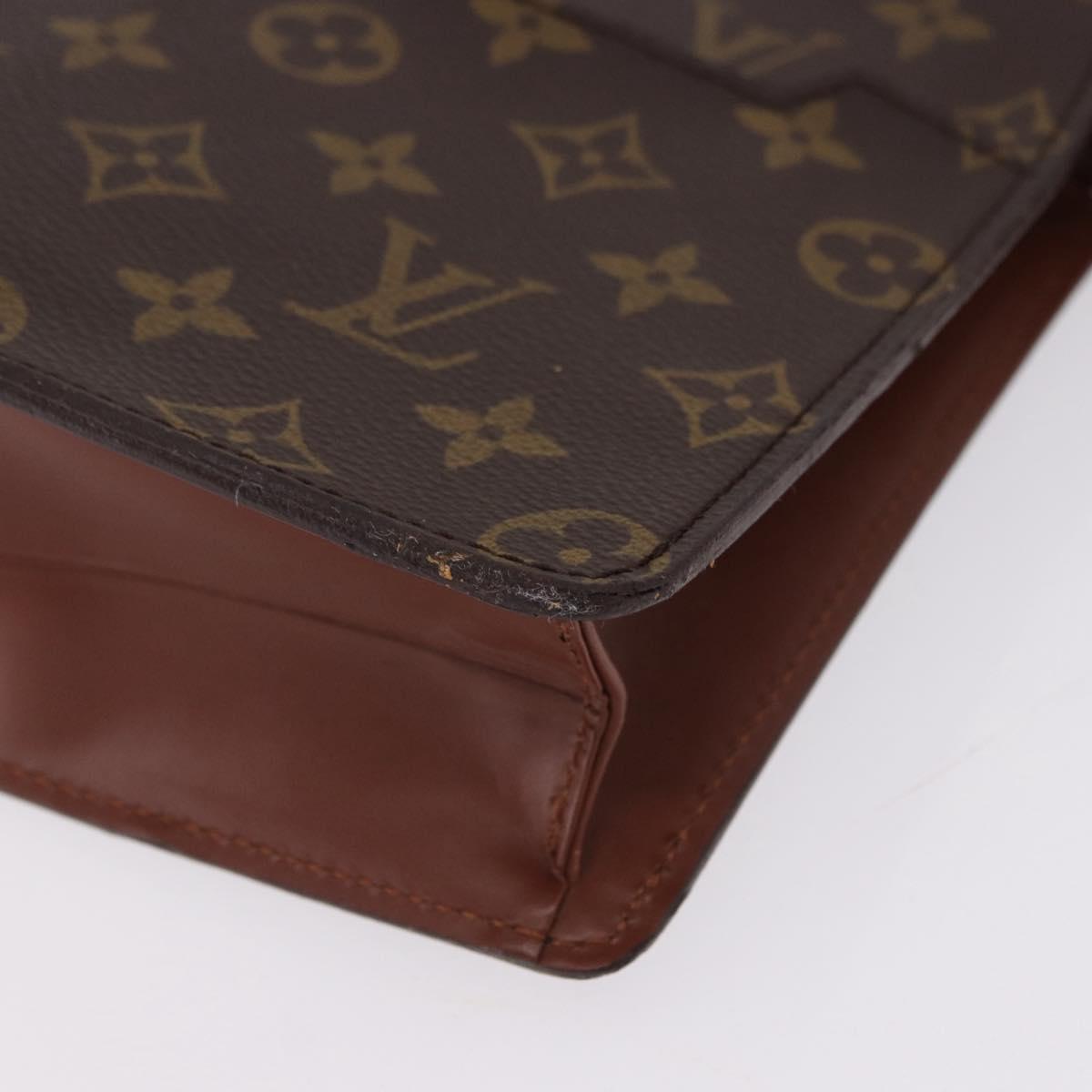 LOUIS VUITTON Monogram Pochette Homme Clutch Bag M51795 LV Auth 194132