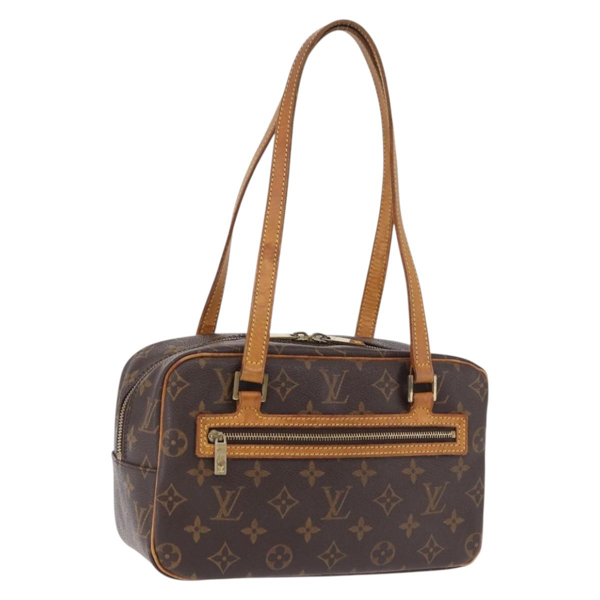 LOUIS VUITTON Monogram Cite MM Hand Bag M51182 LV Auth 194142A