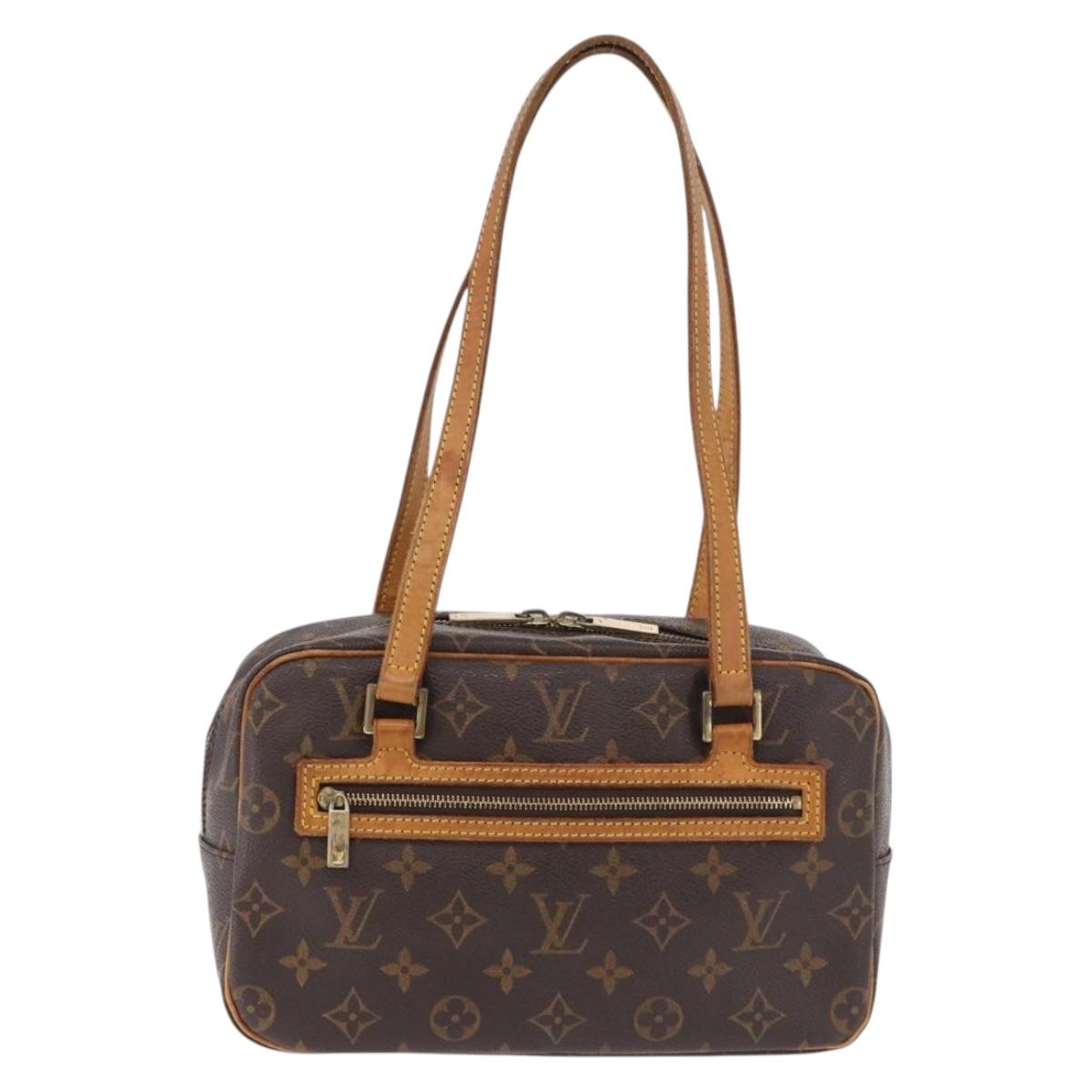 LOUIS VUITTON Monogram Cite MM Hand Bag M51182 LV Auth 194142A