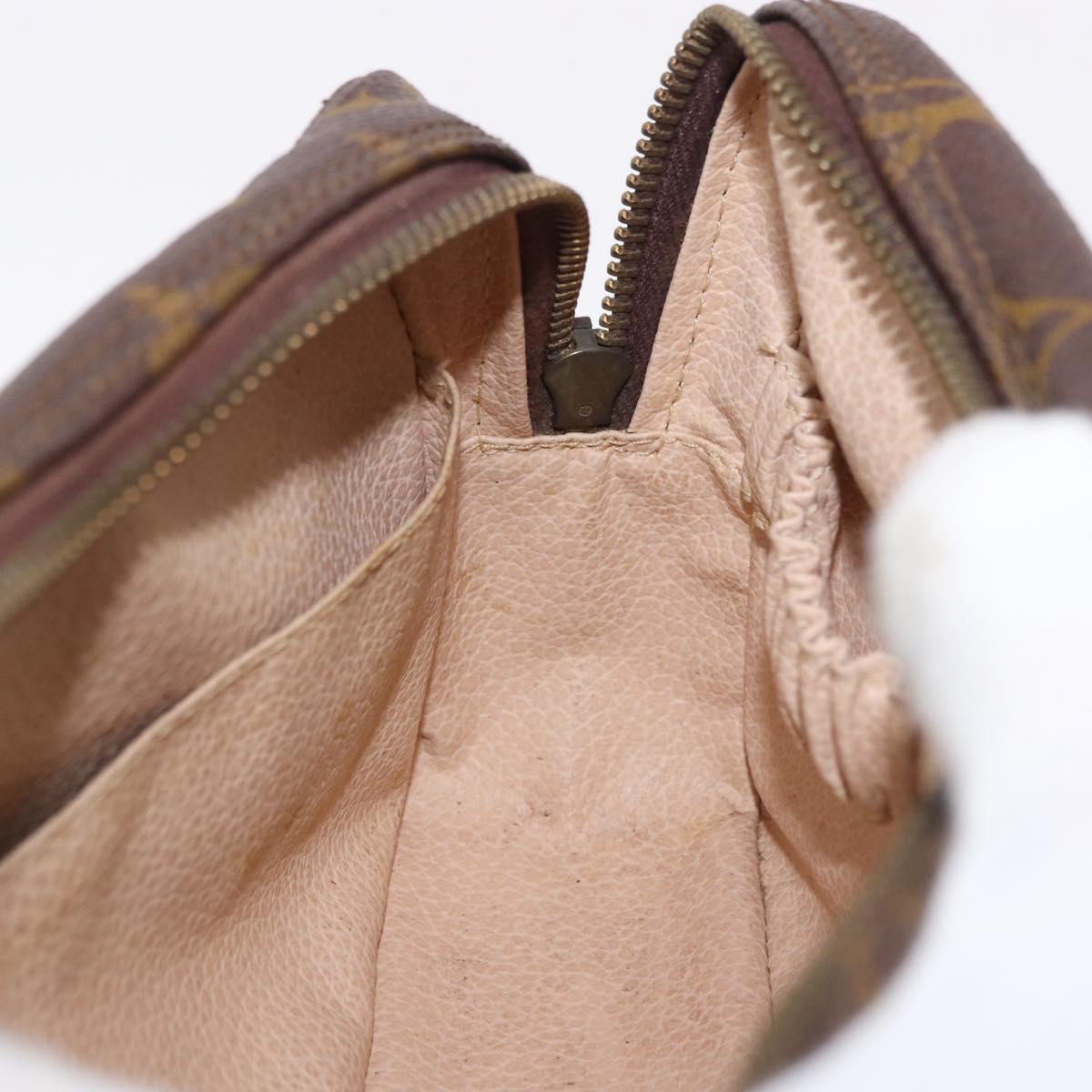 LOUIS VUITTON Monogram Trousse Toilette 18 Pouch M47526 LV Auth 194147