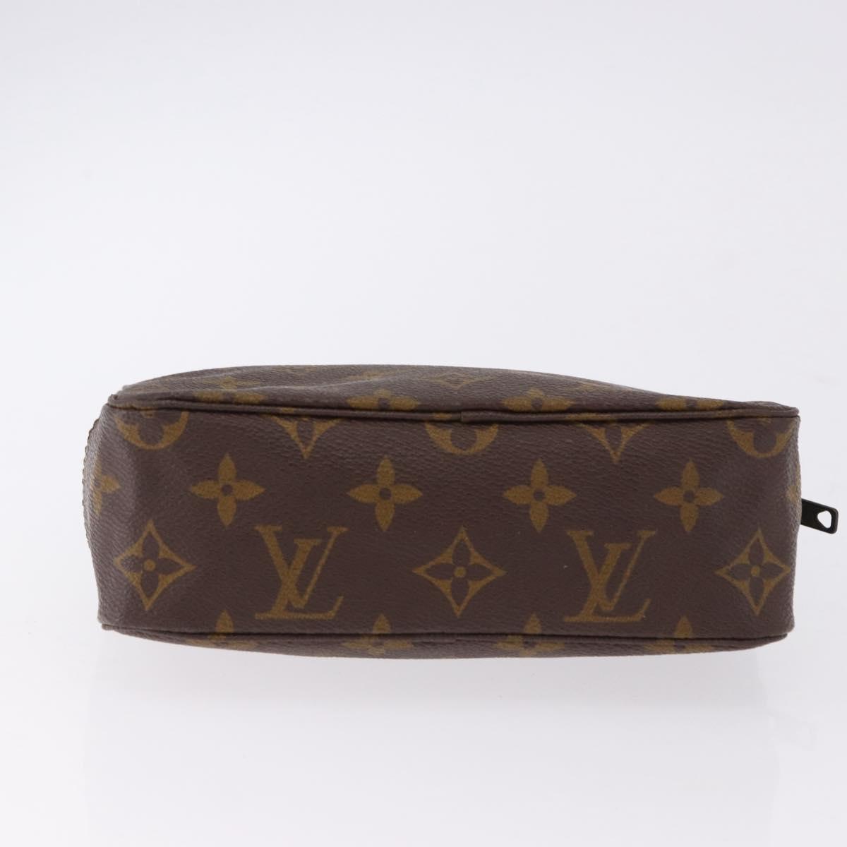 LOUIS VUITTON Monogram Trousse Toilette 18 Pouch M47526 LV Auth 194147