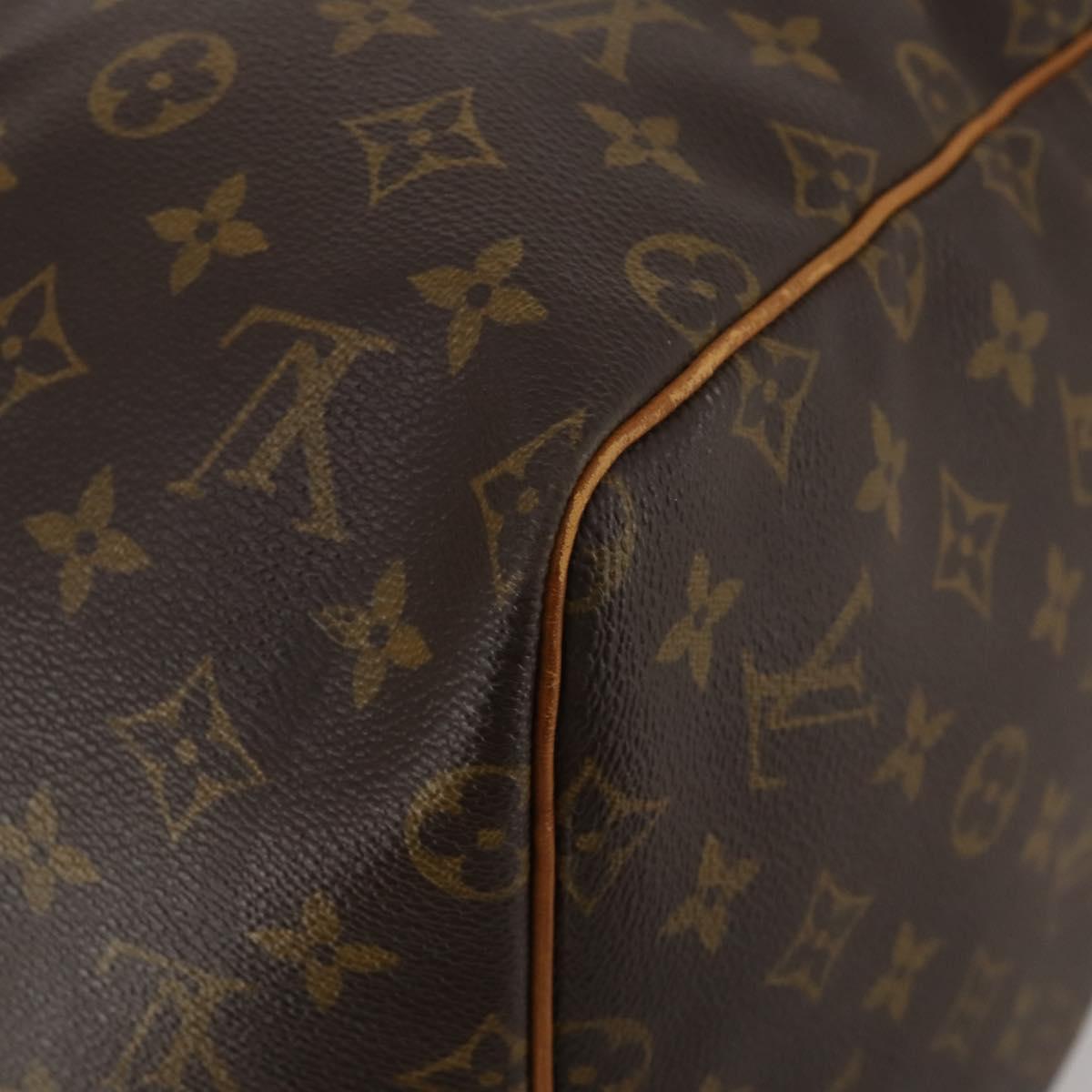 LOUIS VUITTON Monogram Keepall 55 Boston Bag M41424 LV Auth 194151