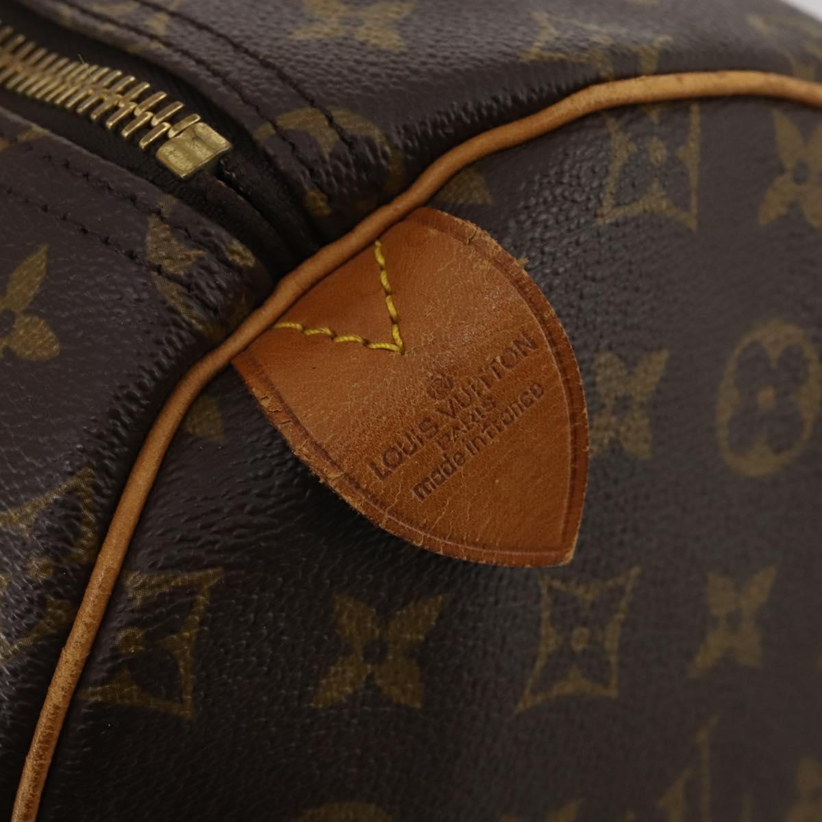 LOUIS VUITTON Monogram Keepall 55 Boston Bag M41424 LV Auth 194151