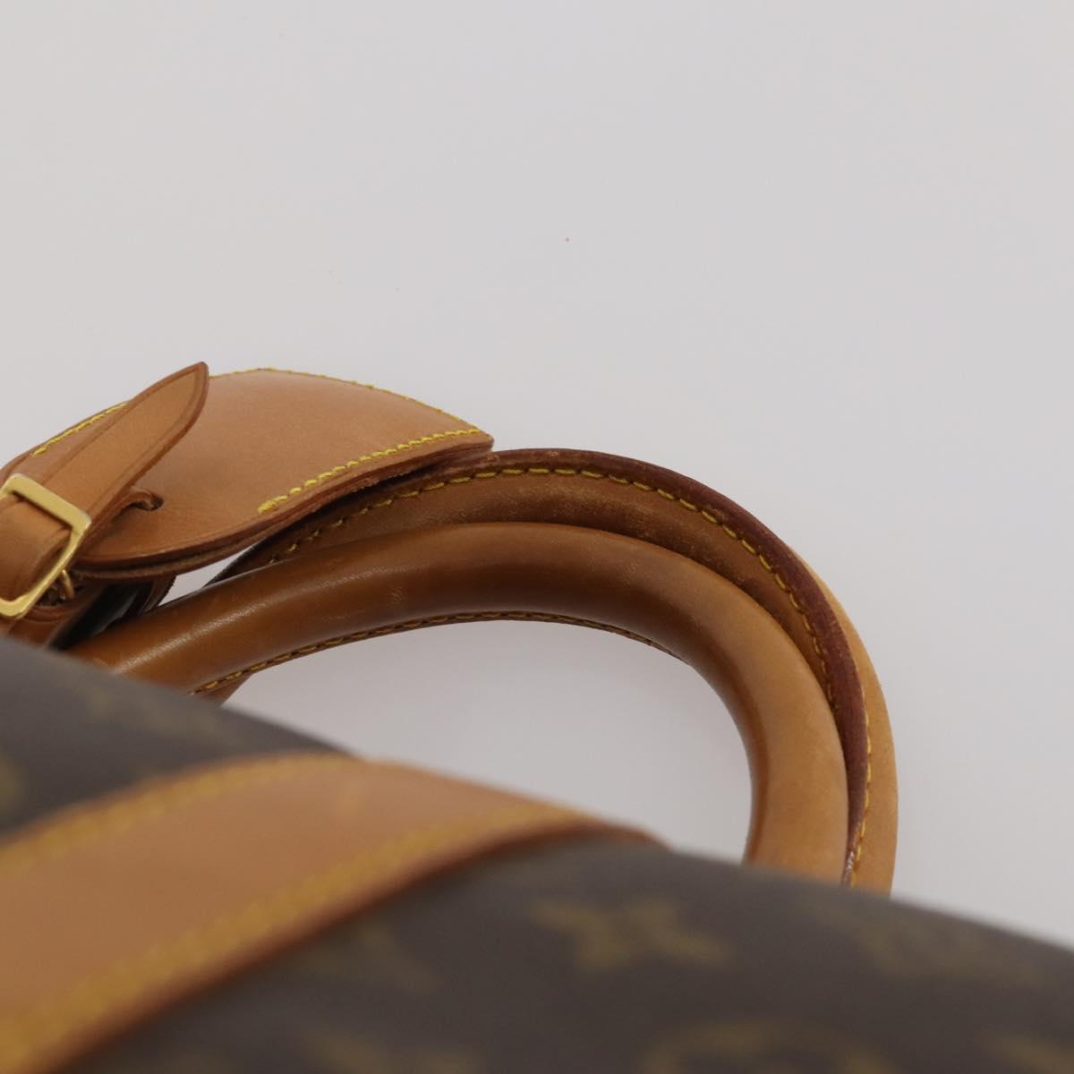 LOUIS VUITTON Monogram Keepall 55 Boston Bag M41424 LV Auth 194151