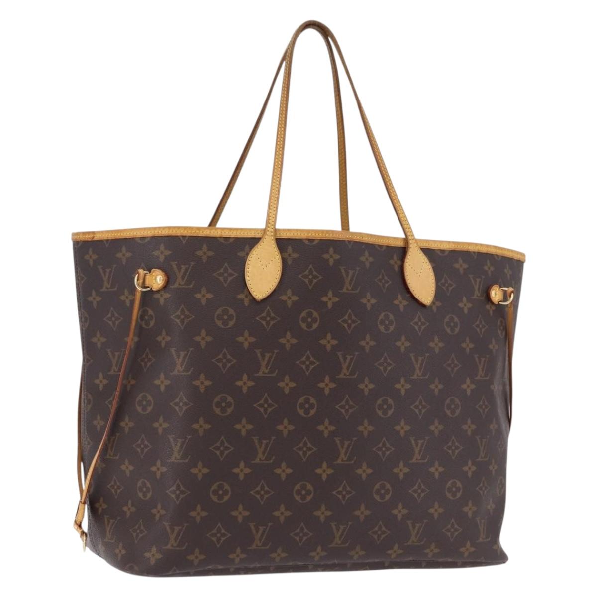 LOUIS VUITTON Monogram Neverfull GM Tote Bag M40157 LV Auth 194152A