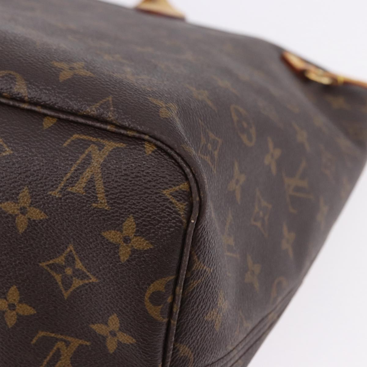 LOUIS VUITTON Monogram Neverfull GM Tote Bag M40157 LV Auth 194152A