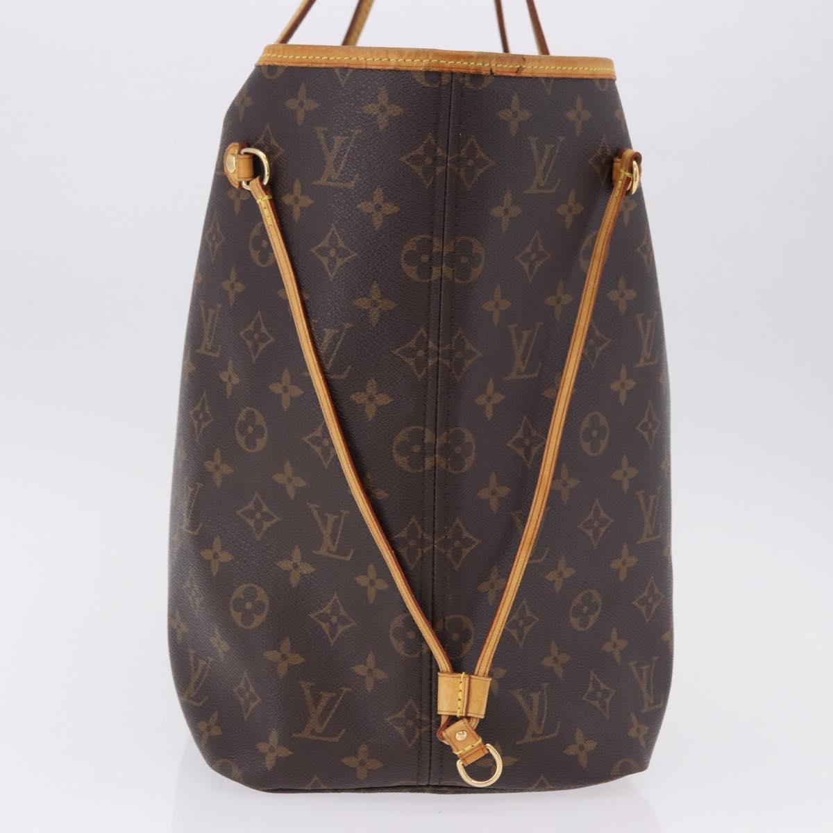 LOUIS VUITTON Monogram Neverfull GM Tote Bag M40157 LV Auth 194152A