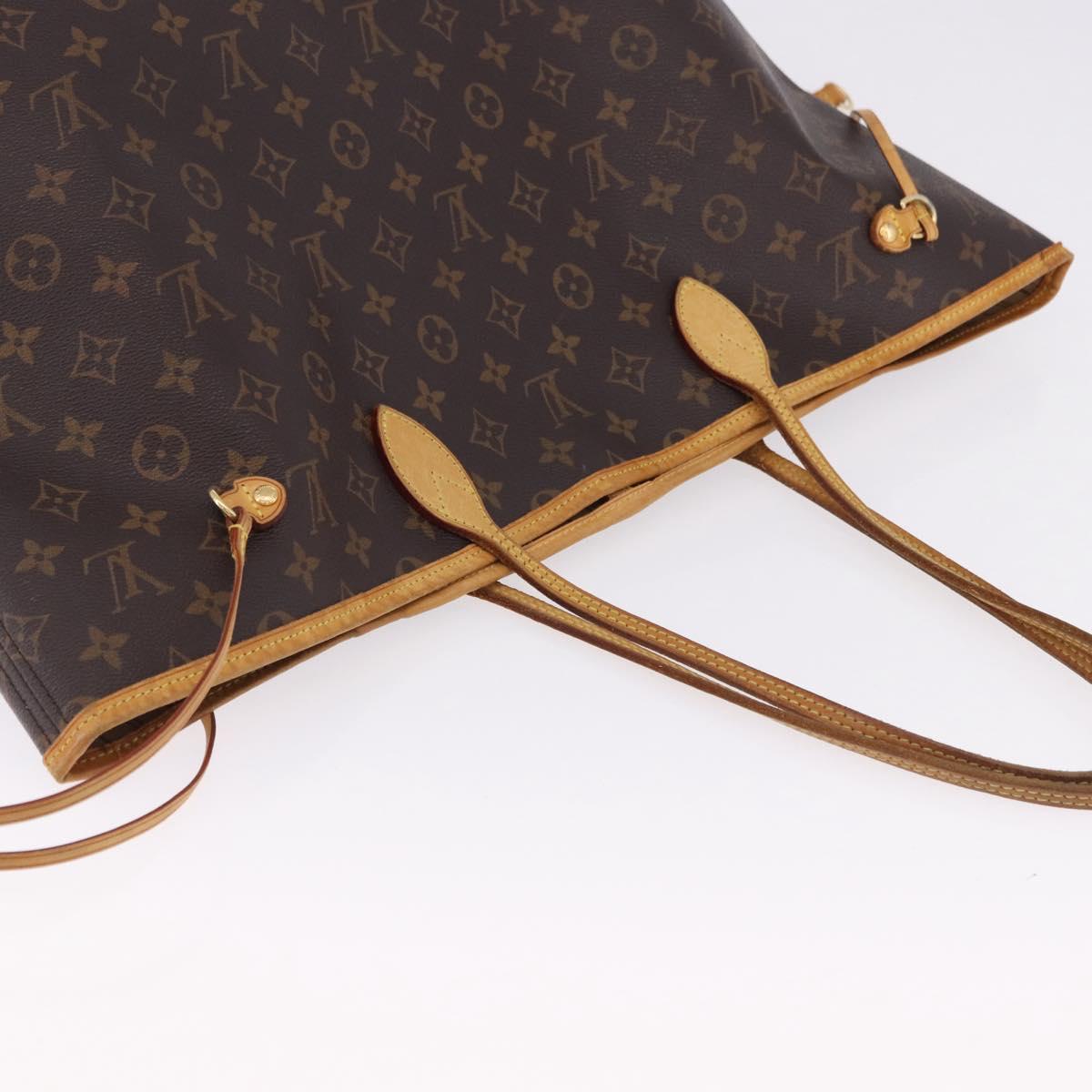 LOUIS VUITTON Monogram Neverfull GM Tote Bag M40157 LV Auth 194152A