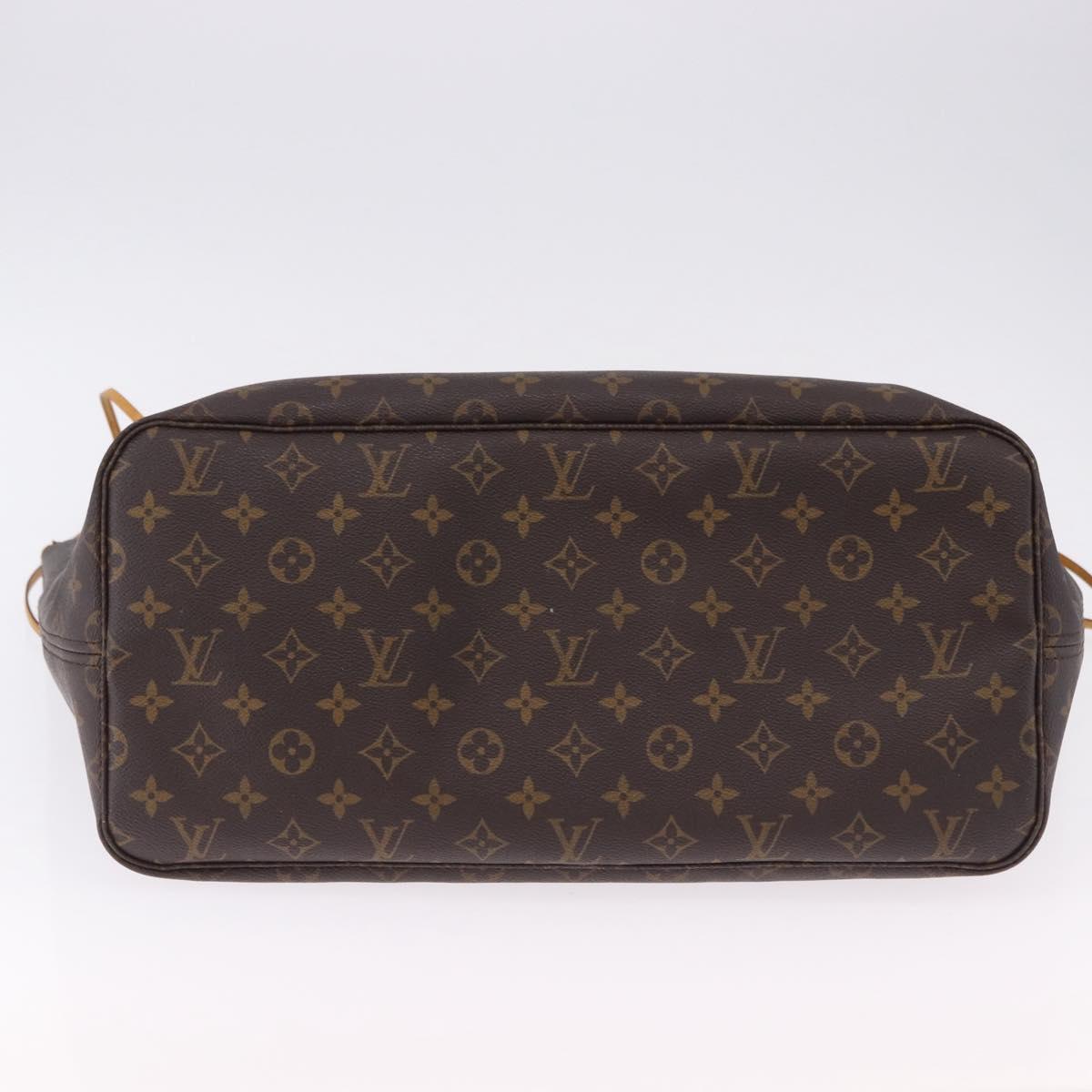 LOUIS VUITTON Monogram Neverfull GM Tote Bag M40157 LV Auth 194152A