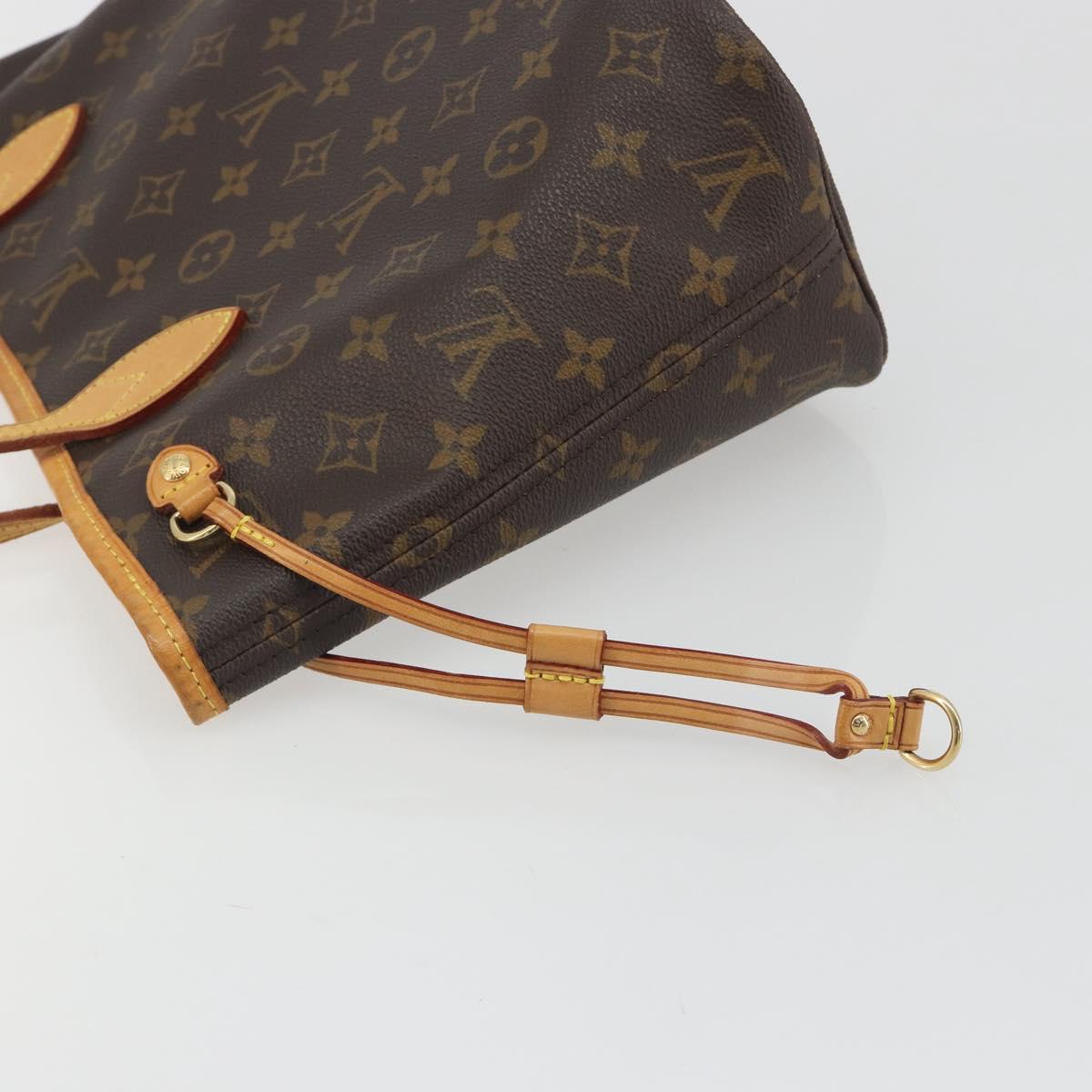 LOUIS VUITTON Monogram Neverfull PM Tote Bag M40155 LV Auth 194154V