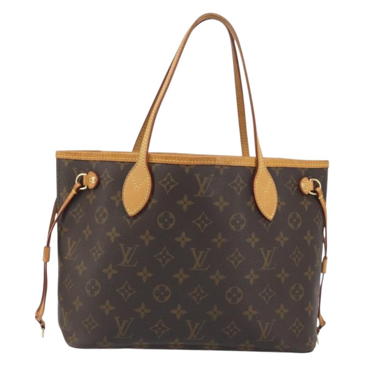 LOUIS VUITTON Monogram Neverfull PM Tote Bag M40155 LV Auth 194154V