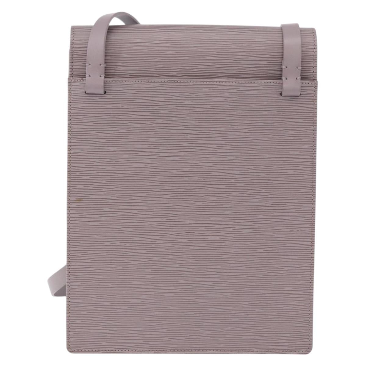 LOUIS VUITTON Epi Ramatuelle Shoulder Bag Lilac M5247B LV Auth 194159A