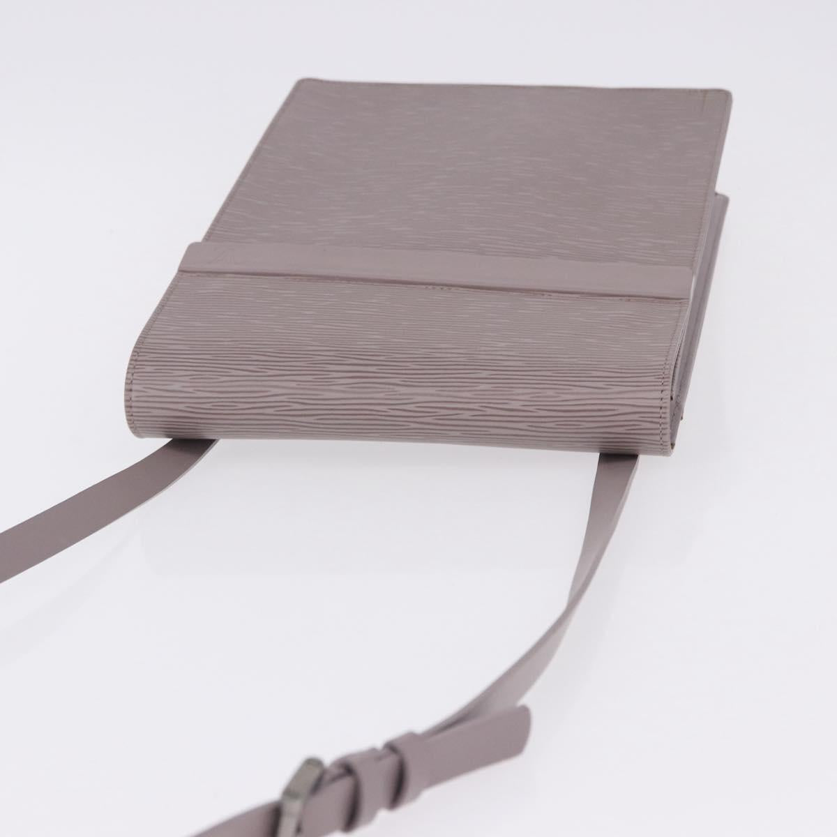 LOUIS VUITTON Epi Ramatuelle Shoulder Bag Lilac M5247B LV Auth 194159A