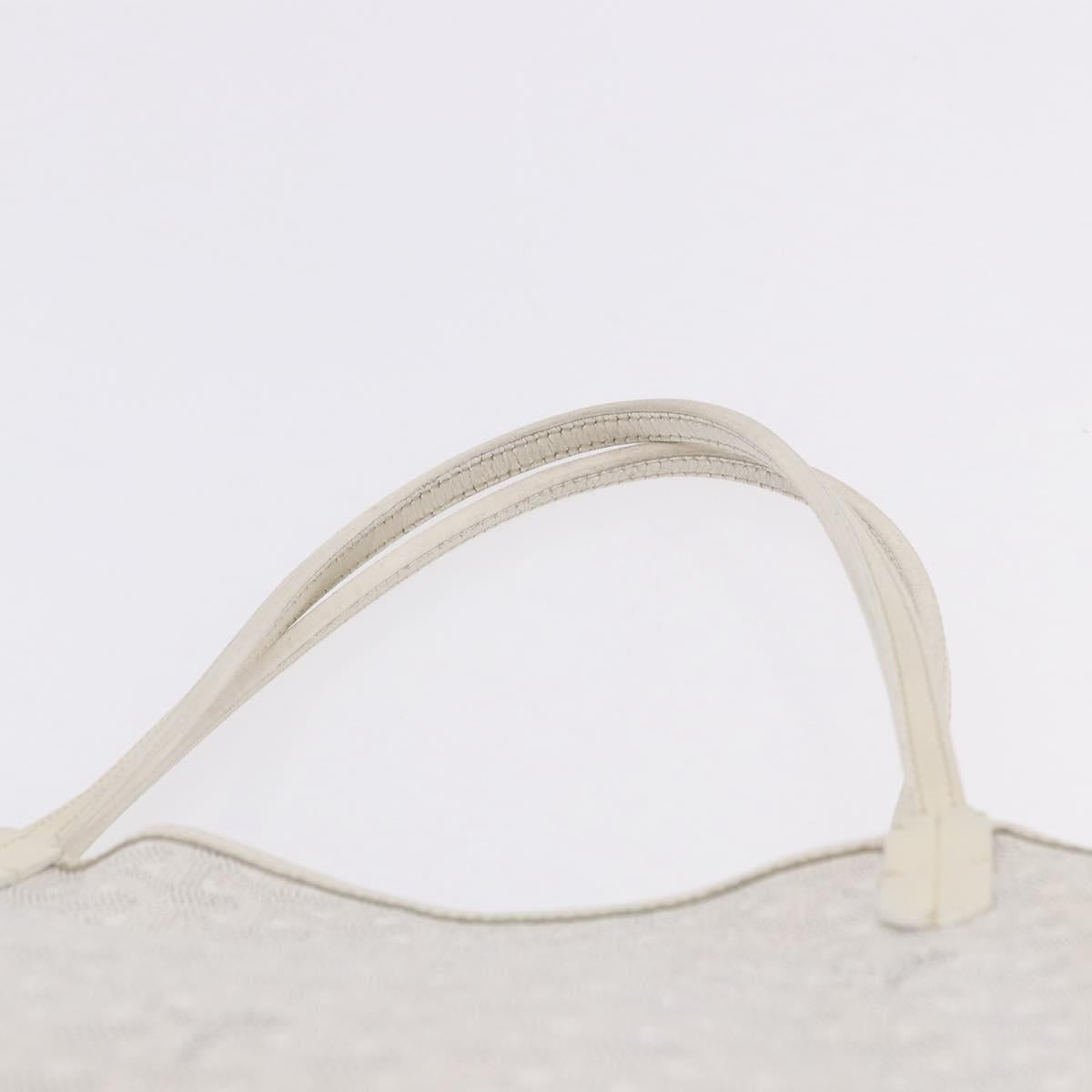 GOYARD Herringbone Saint Louis GM Tote Bag PVC White Auth 194163