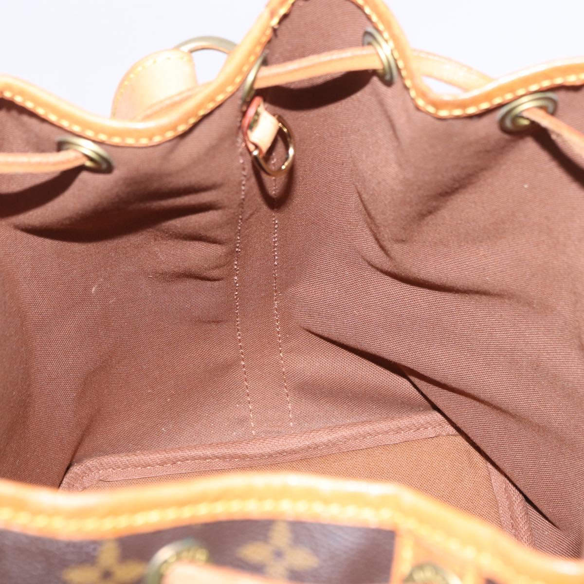 LOUIS VUITTON Monogram Petit Noe Shoulder Bag M42226 LV Auth 194171SAV