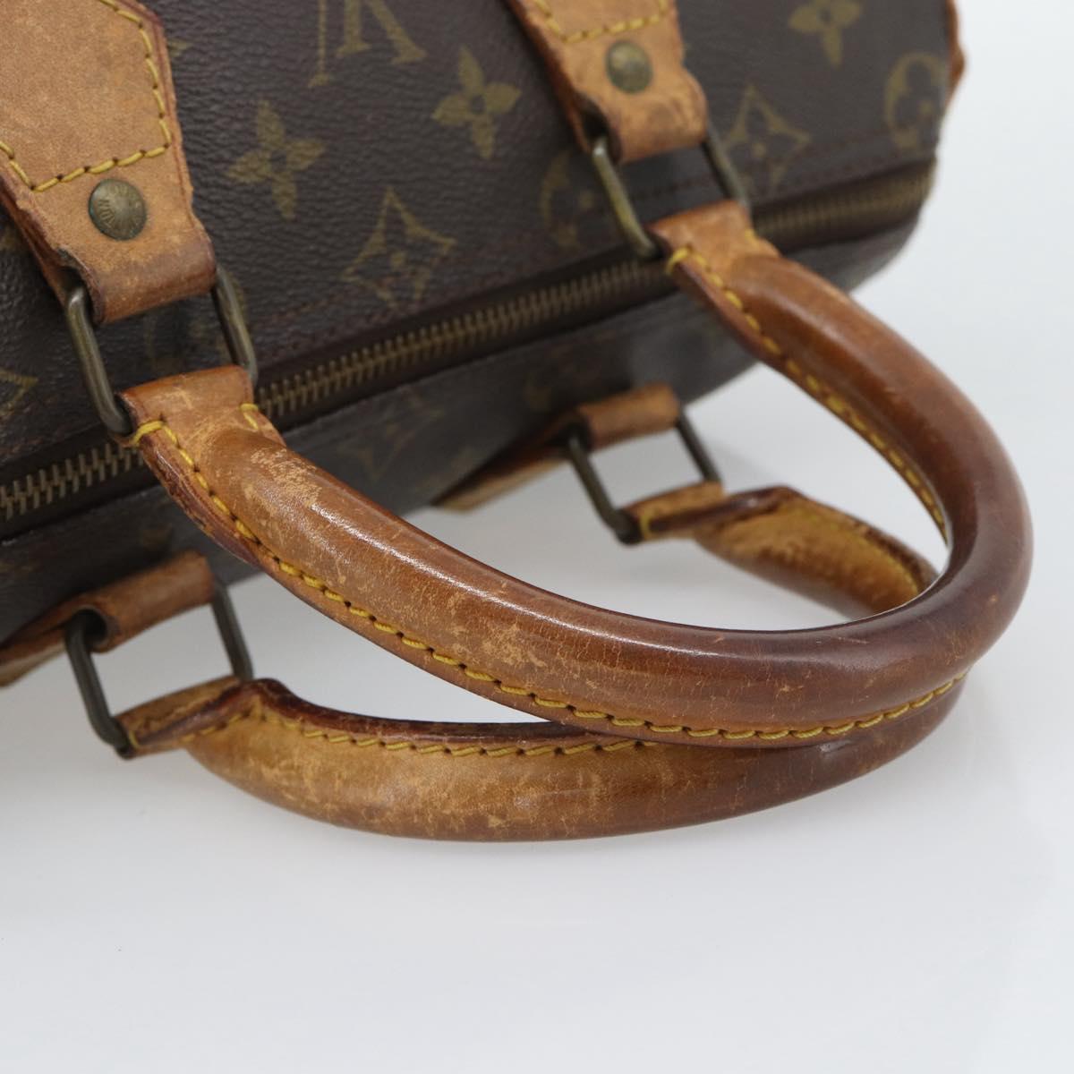 LOUIS VUITTON Monogram Speedy 25 Hand Bag M41528 LV Auth 194193