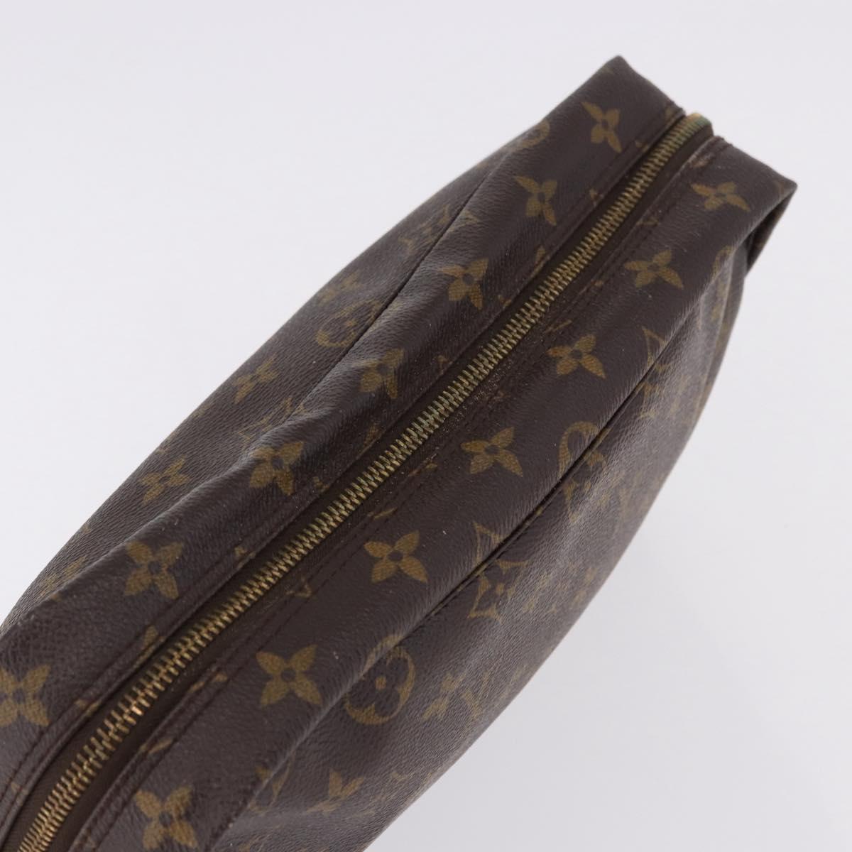 LOUIS VUITTON Monogram Trousse Toilette 28 Clutch Bag M47522 LV Auth 194200