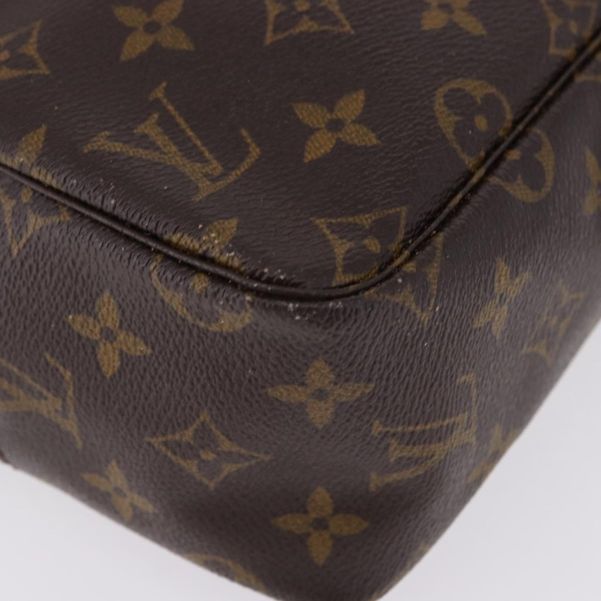 LOUIS VUITTON Monogram Trousse Toilette 28 Clutch Bag M47522 LV Auth 194200