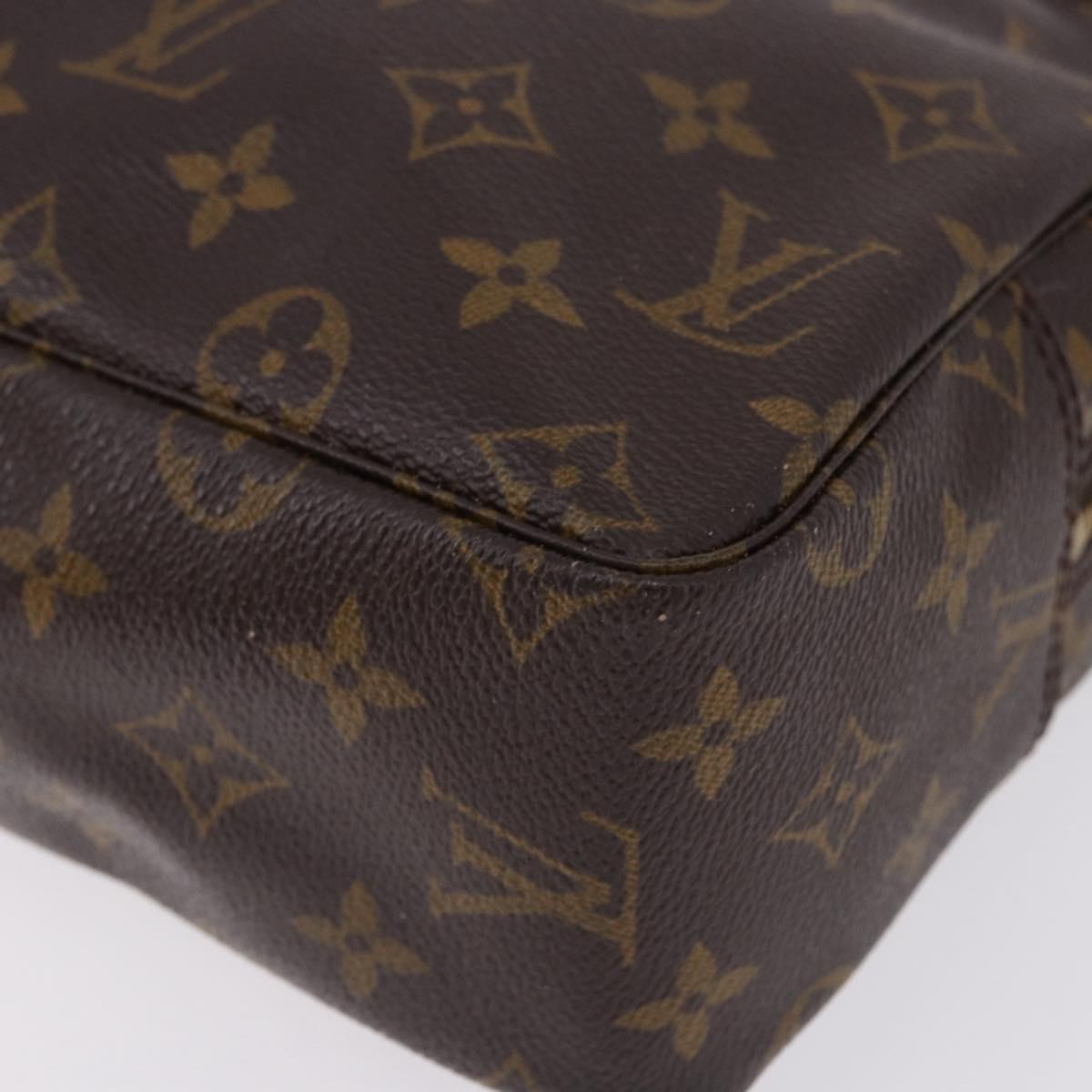 LOUIS VUITTON Monogram Trousse Toilette 28 Clutch Bag M47522 LV Auth 194200