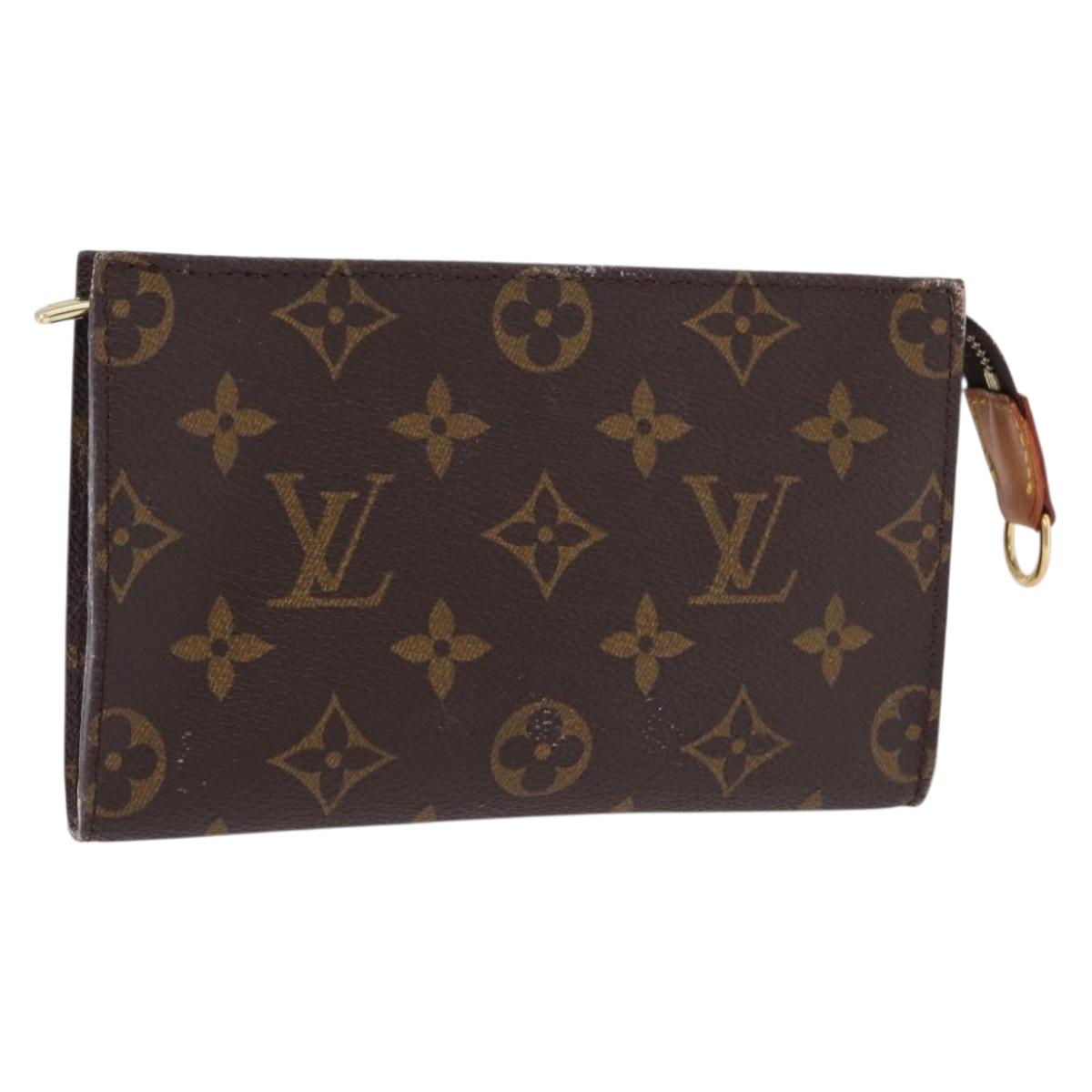 LOUIS VUITTON Monogram Bucket PM Pouch Accessory Pouch LV Auth 194201