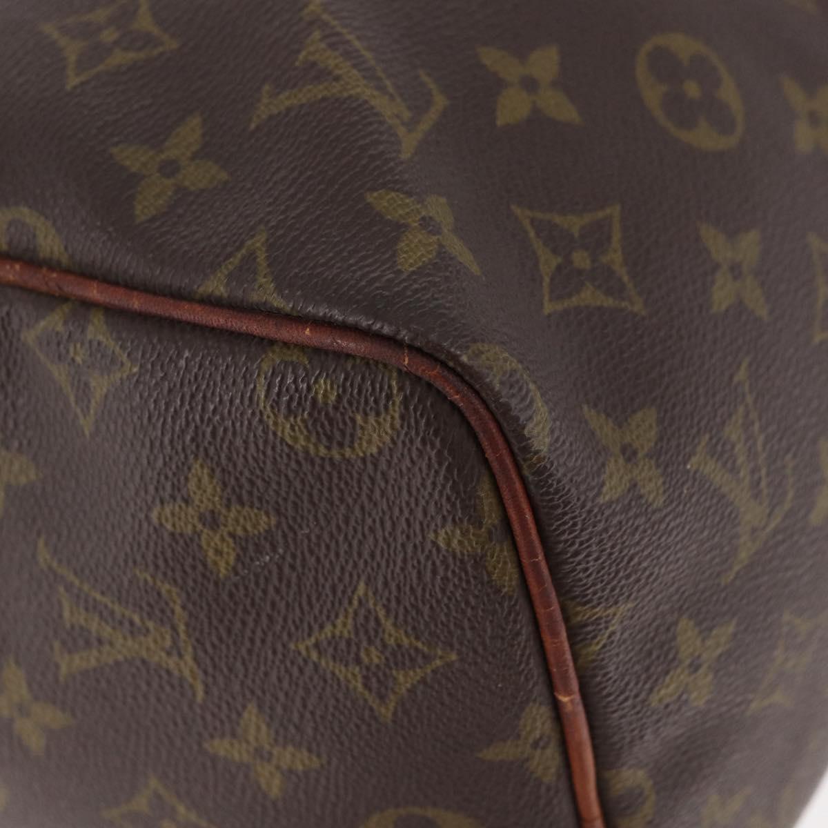 LOUIS VUITTON Monogram Speedy 30 Hand Bag M41526 LV Auth 194202