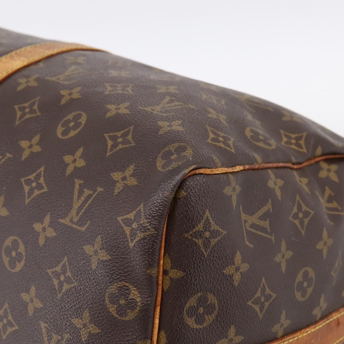 LOUIS VUITTON Monogram Keepall Bandouliere 50 Boston Bag M41416 LV Auth 194207