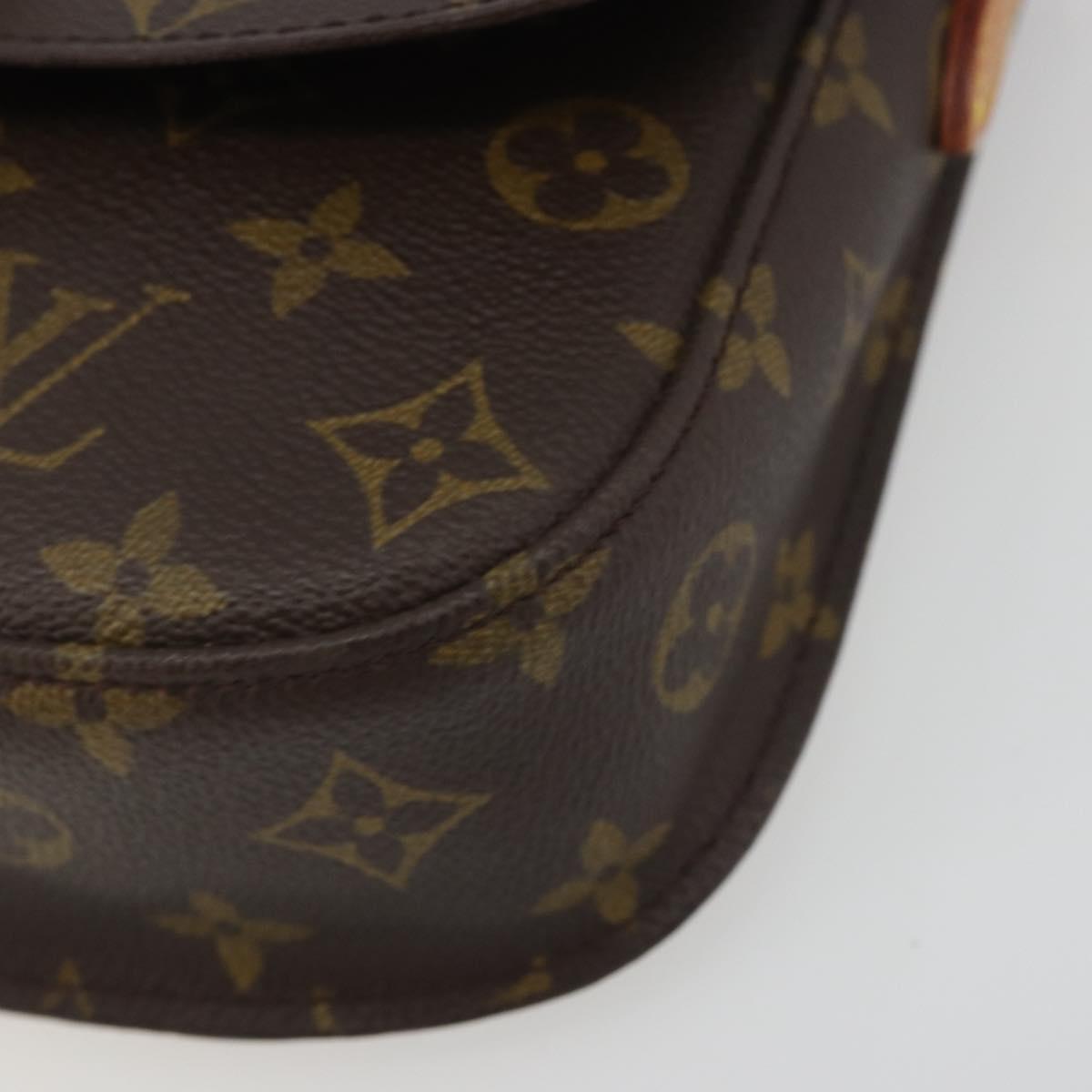 LOUIS VUITTON Monogram Saint Cloud MM Shoulder Bag M51243 LV Auth 194210