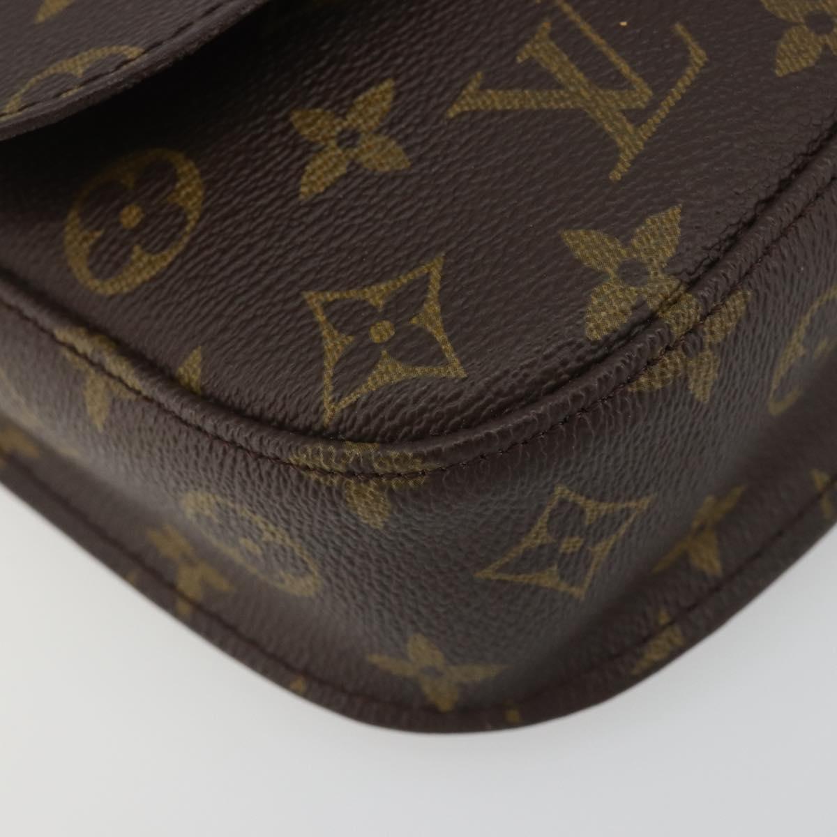 LOUIS VUITTON Monogram Saint Cloud MM Shoulder Bag M51243 LV Auth 194210