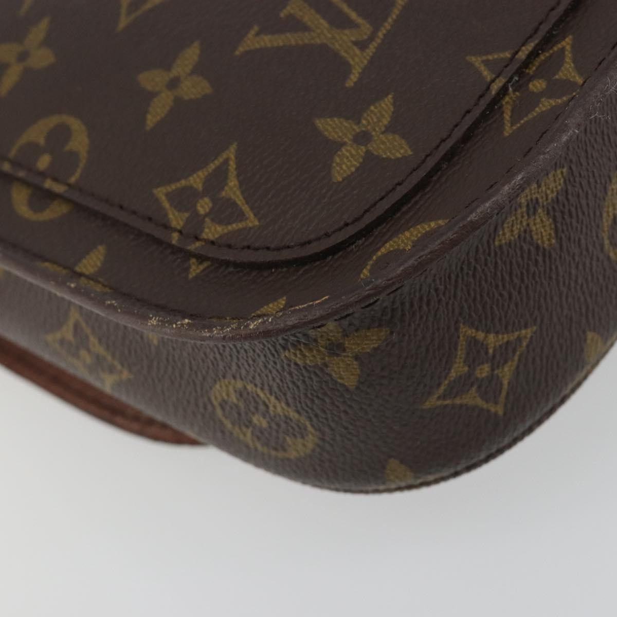 LOUIS VUITTON Monogram Saint Cloud MM Shoulder Bag M51243 LV Auth 194210