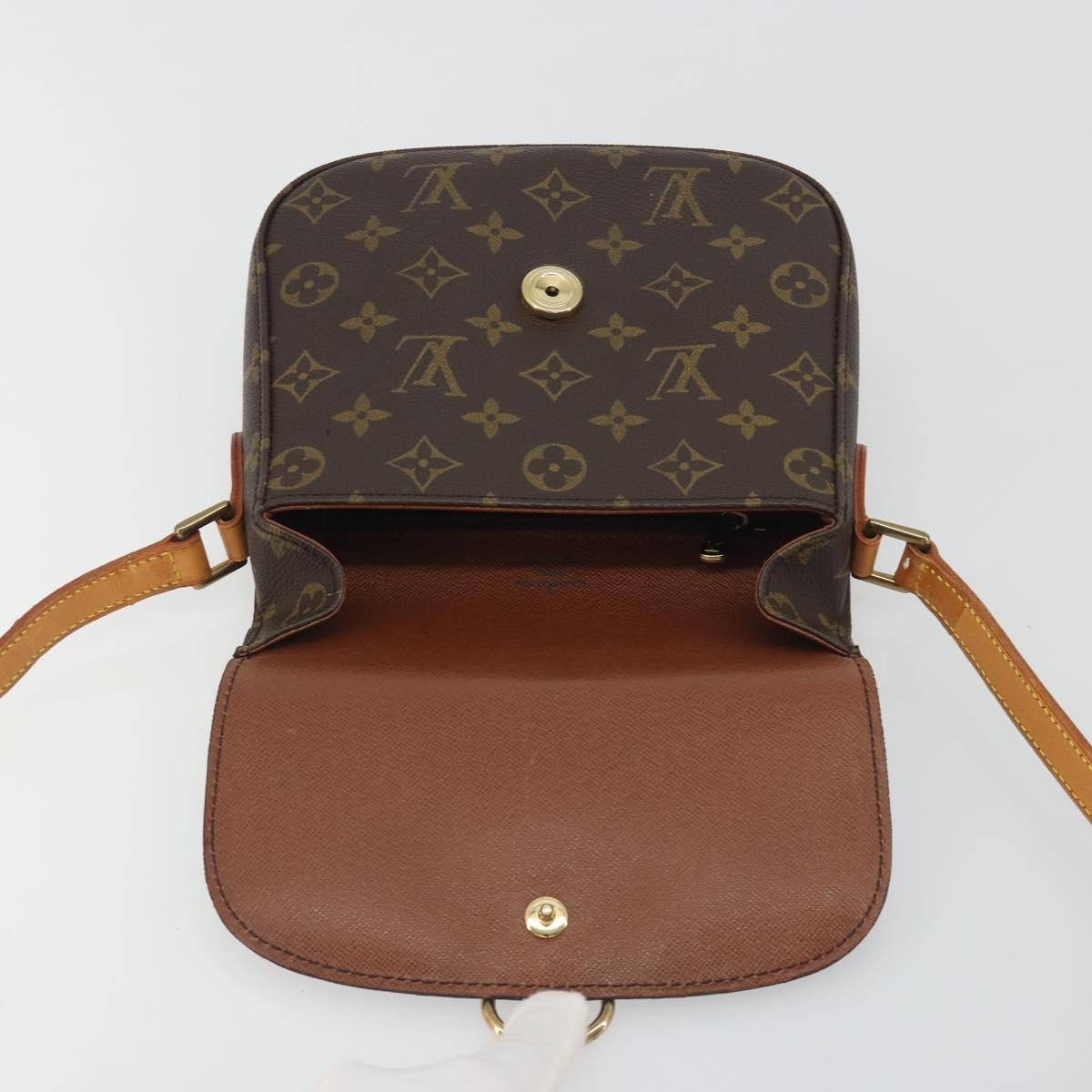 LOUIS VUITTON Monogram Saint Cloud MM Shoulder Bag M51243 LV Auth 194210