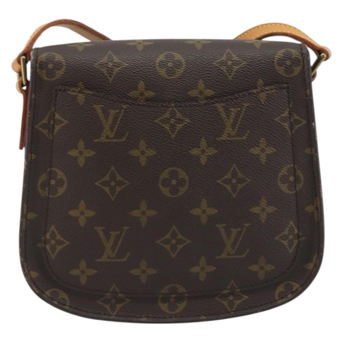 LOUIS VUITTON Monogram Saint Cloud MM Shoulder Bag M51243 LV Auth 194210