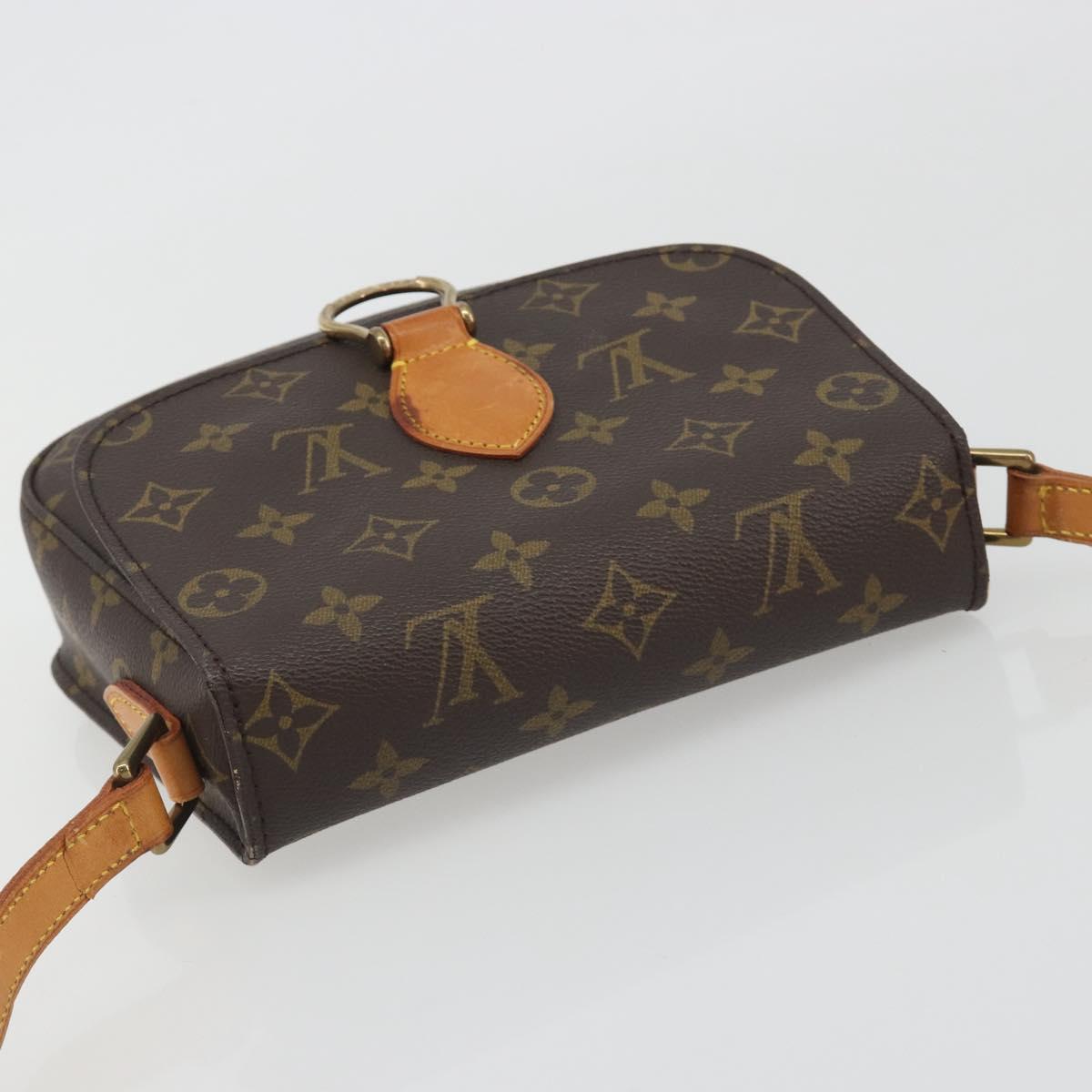LOUIS VUITTON Monogram Saint Cloud MM Shoulder Bag M51243 LV Auth 194210